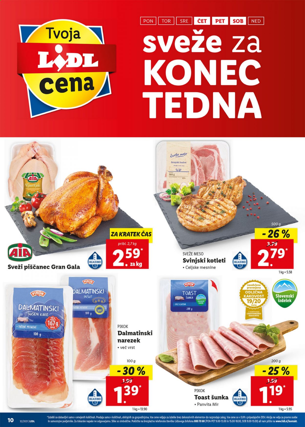 Lidl katalog - 12.8.2021 - 22.8.2021. Stran 10