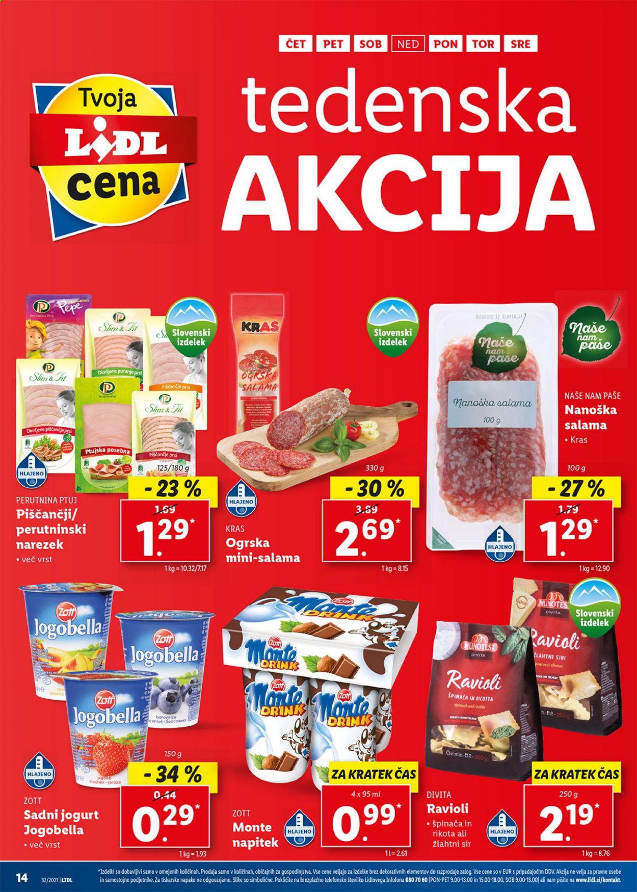 Lidl katalog - 12.8.2021 - 22.8.2021. Stran 14