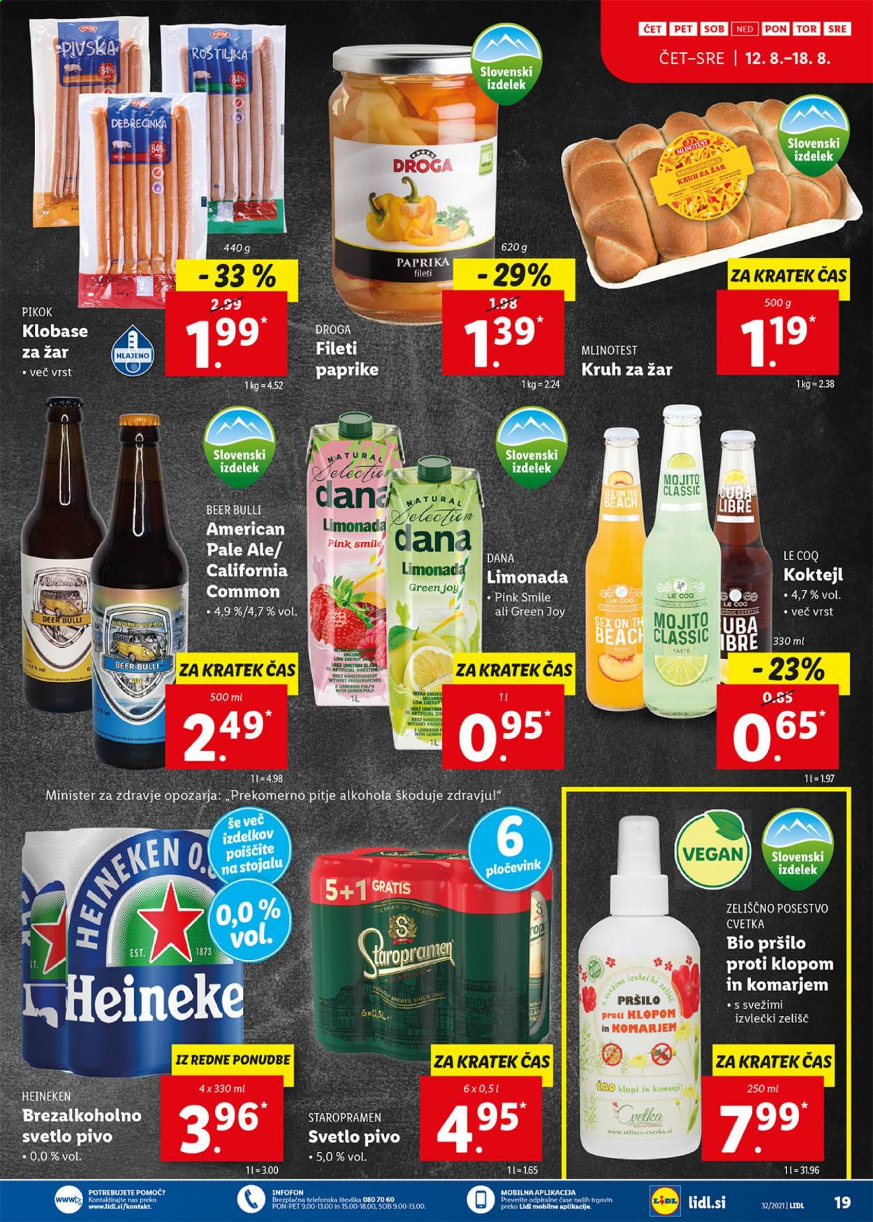 Lidl katalog - 12.8.2021 - 22.8.2021. Stran 19
