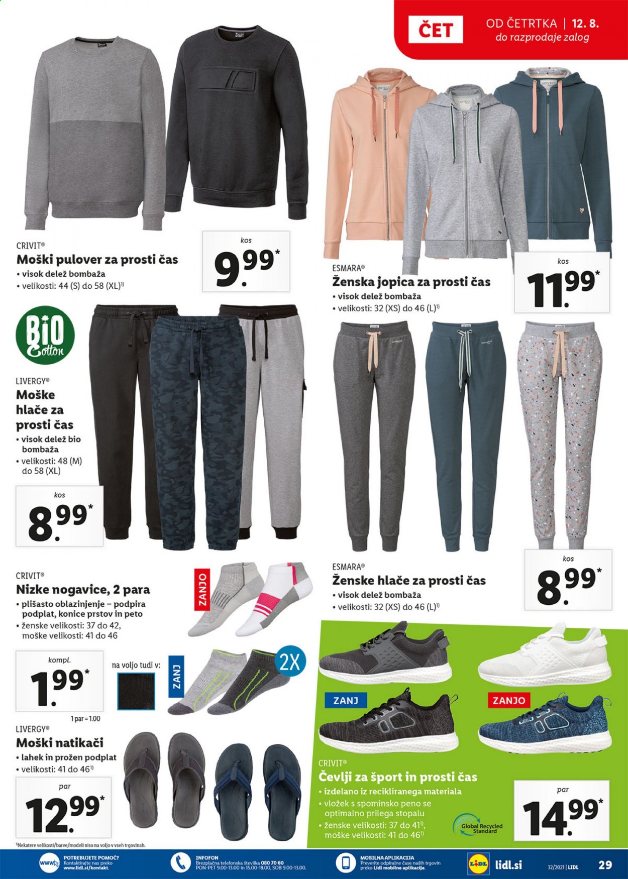 Lidl katalog - 12.8.2021 - 22.8.2021. Stran 29