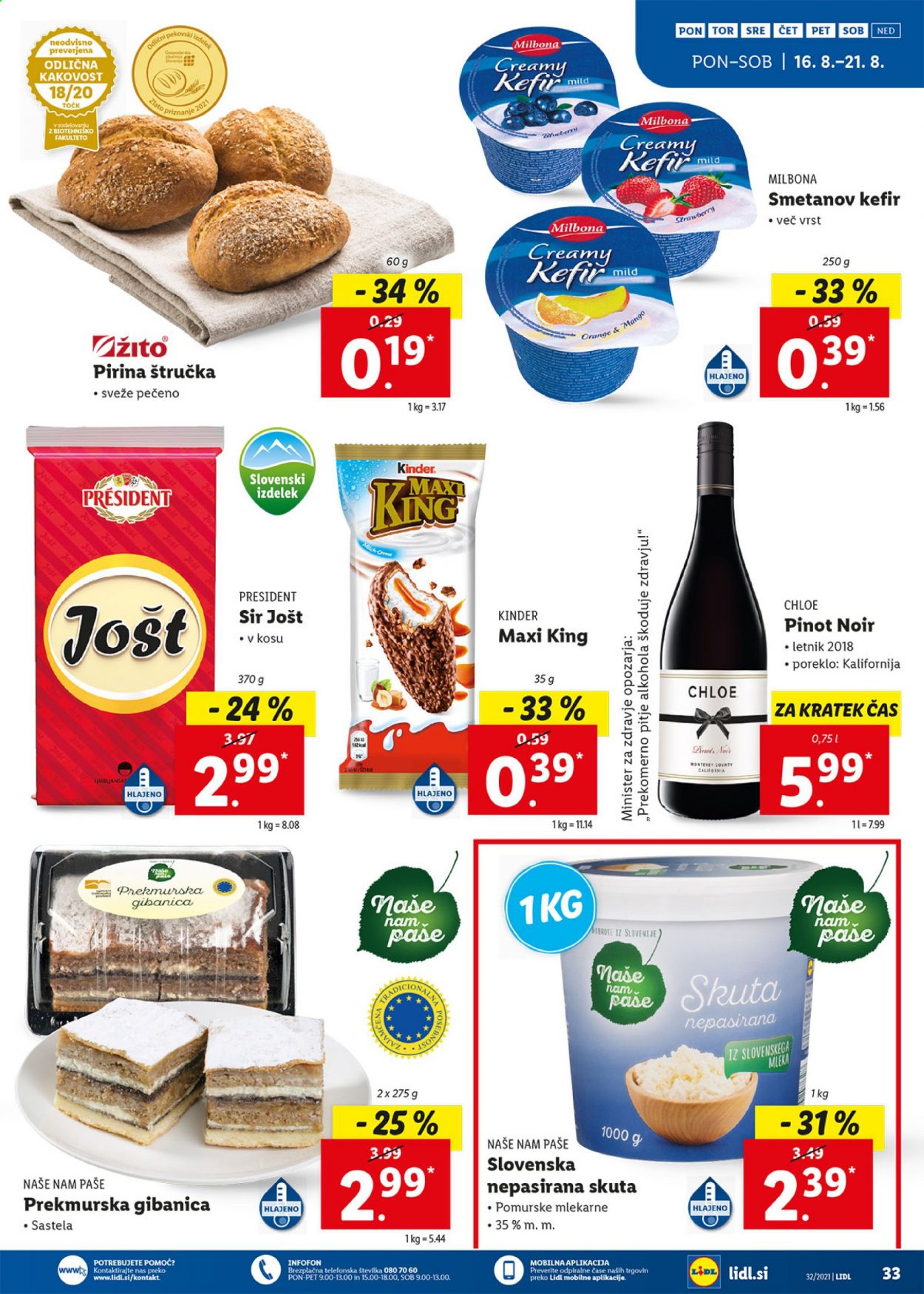 Lidl katalog - 12.8.2021 - 22.8.2021. Stran 33