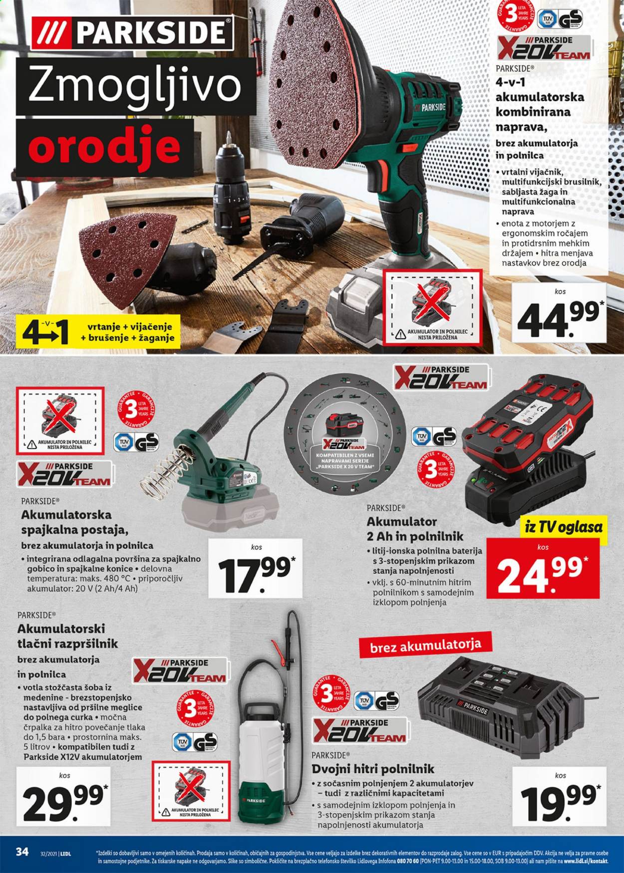 Lidl katalog - 12.8.2021 - 22.8.2021. Stran 34