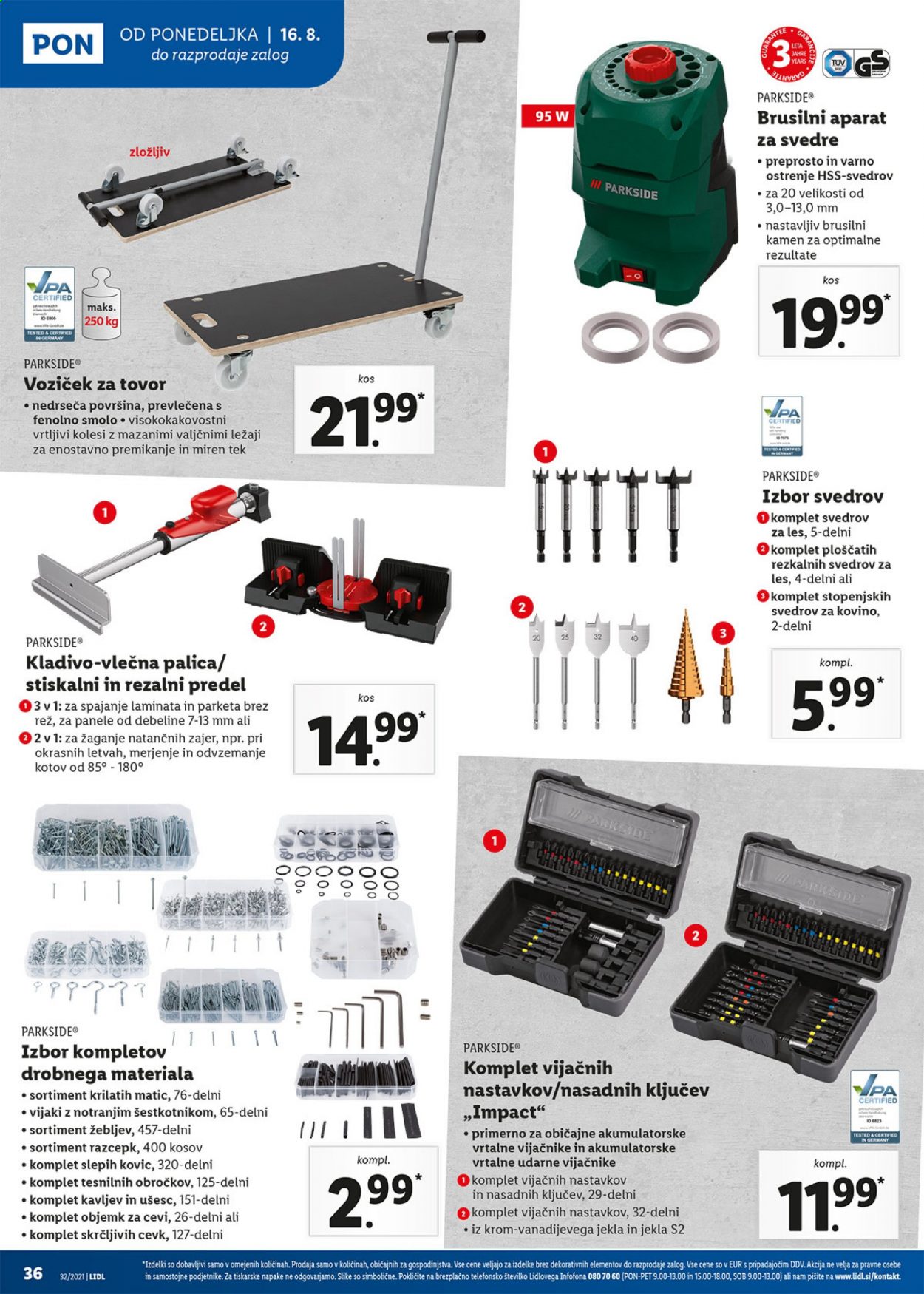 Lidl katalog - 12.8.2021 - 22.8.2021. Stran 36