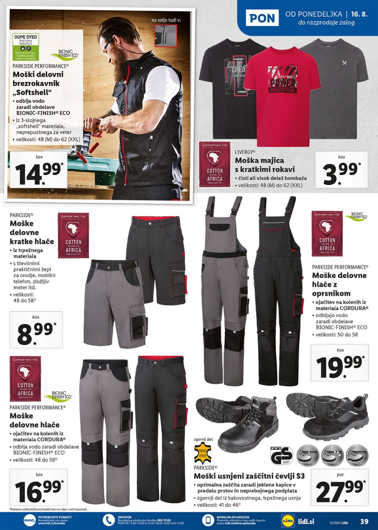 Lidl katalog - 12.8.2021 - 22.8.2021. Stran 39