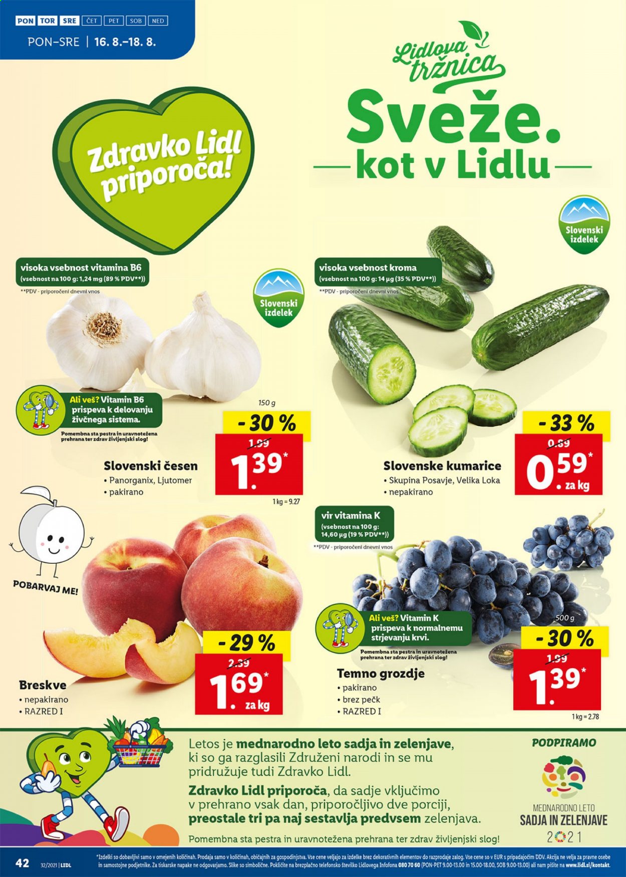 Lidl katalog - 12.8.2021 - 22.8.2021. Stran 42