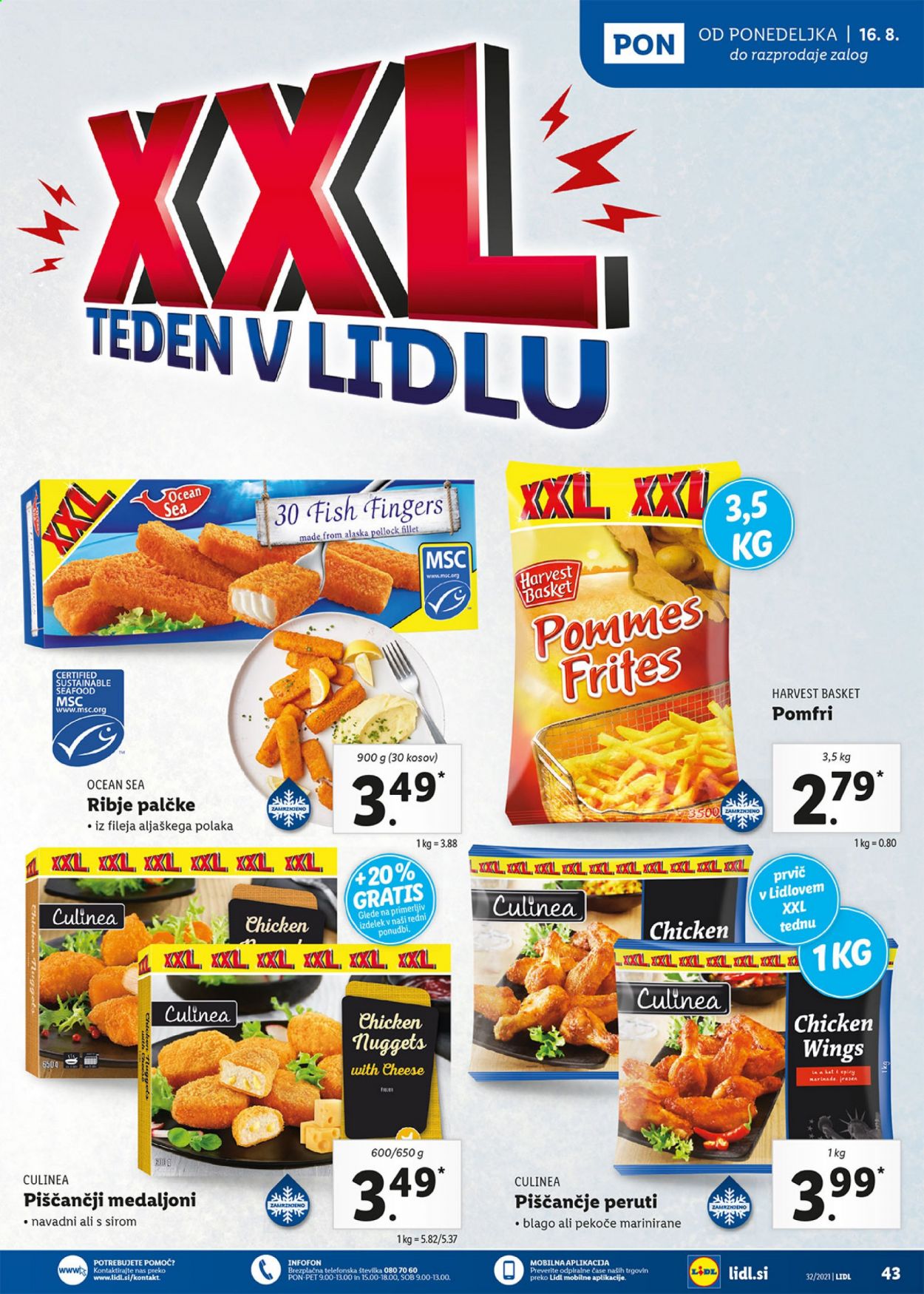 Lidl katalog - 12.8.2021 - 22.8.2021. Stran 43