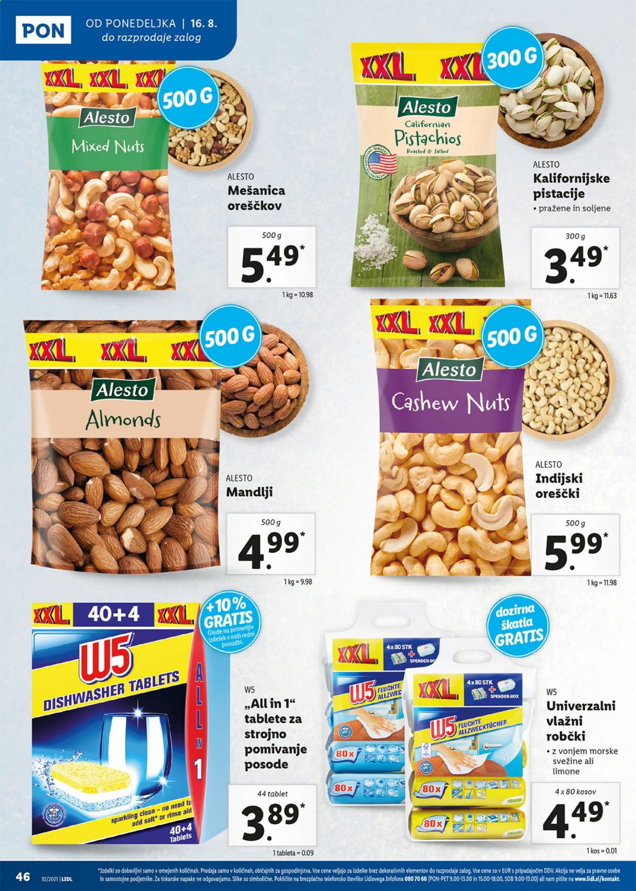 Lidl katalog - 12.8.2021 - 22.8.2021. Stran 46