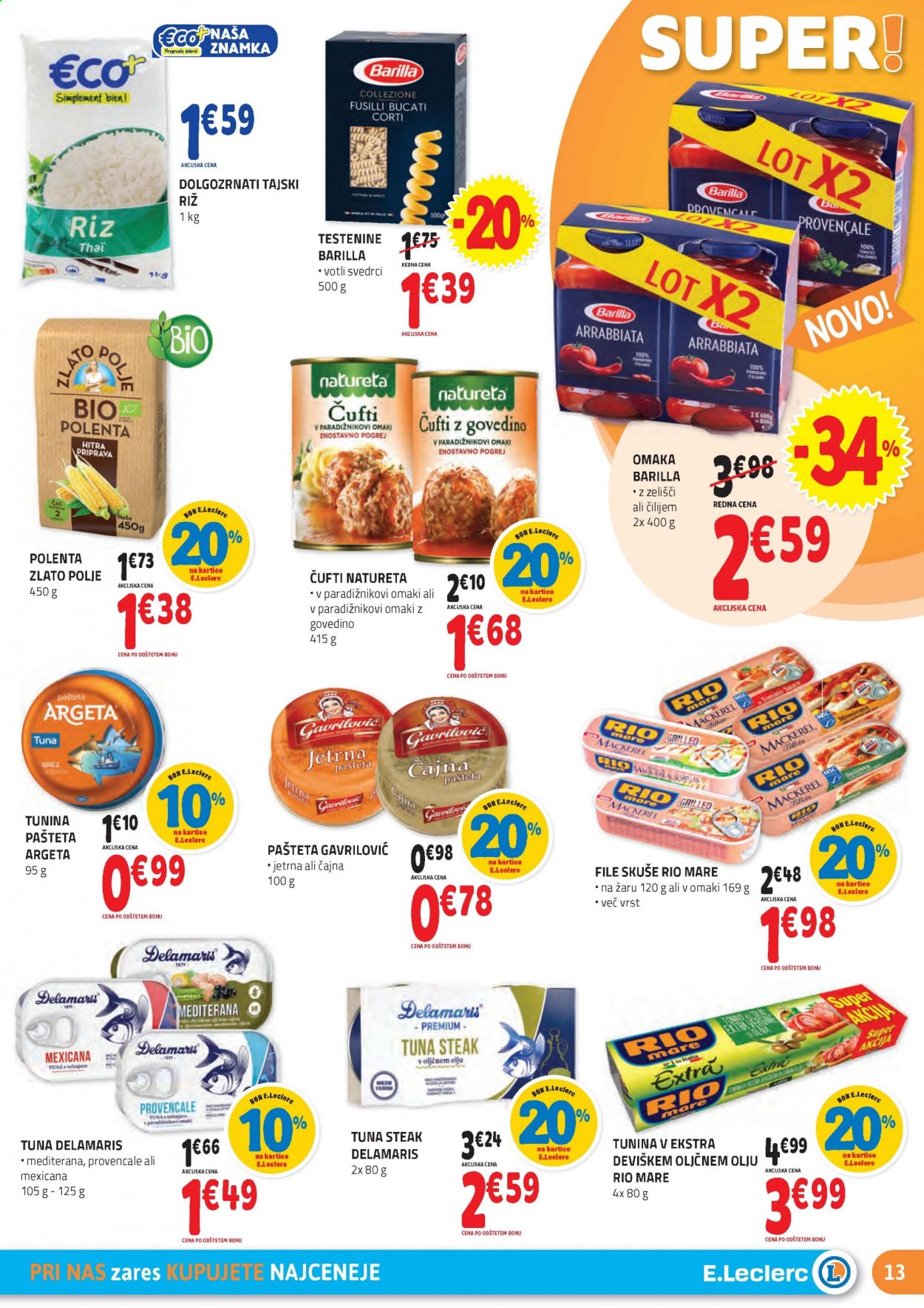 E.Leclerc katalog - 11.8.2021 - 21.8.2021. Stran 13