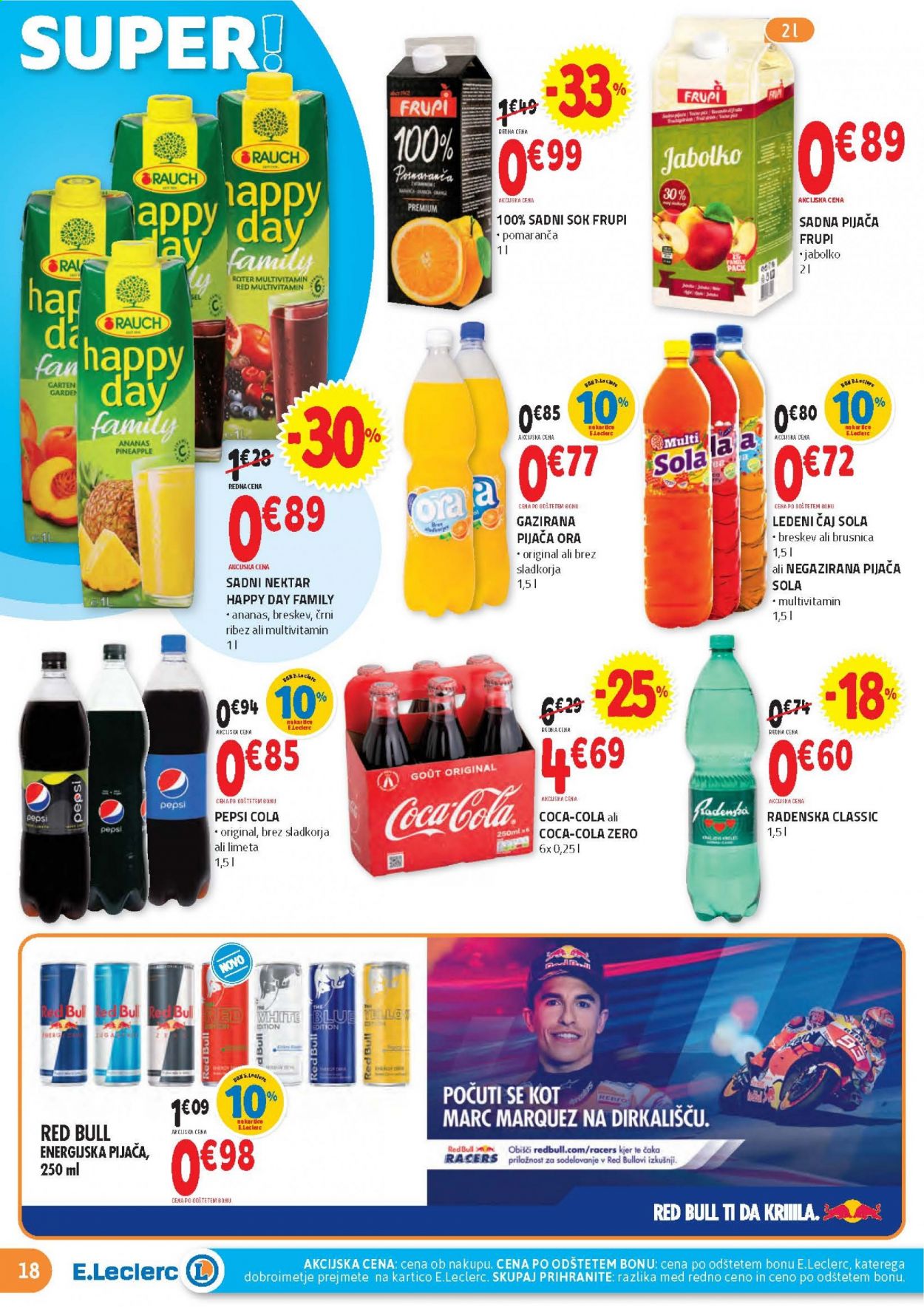 E.Leclerc katalog - 11.8.2021 - 21.8.2021. Stran 18