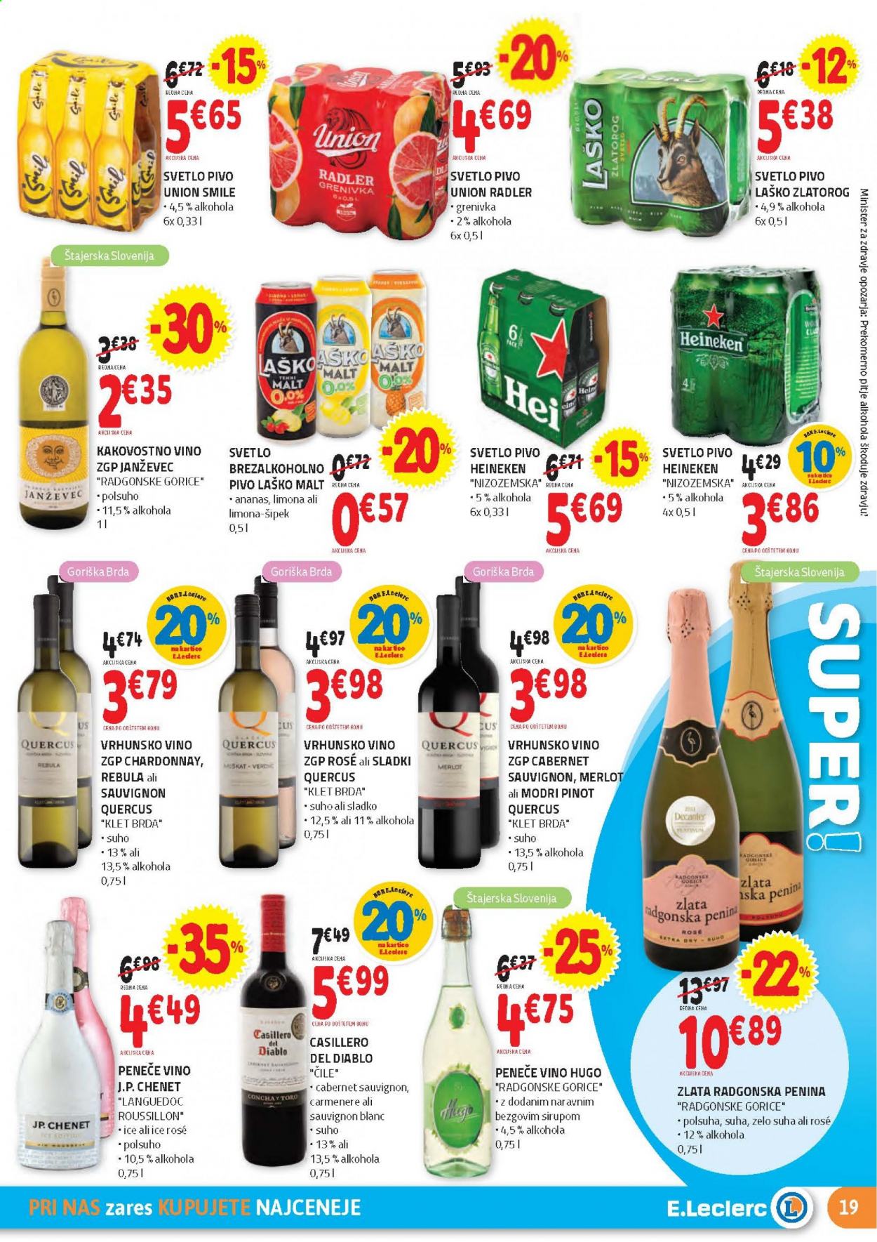 E.Leclerc katalog - 11.8.2021 - 21.8.2021. Stran 19