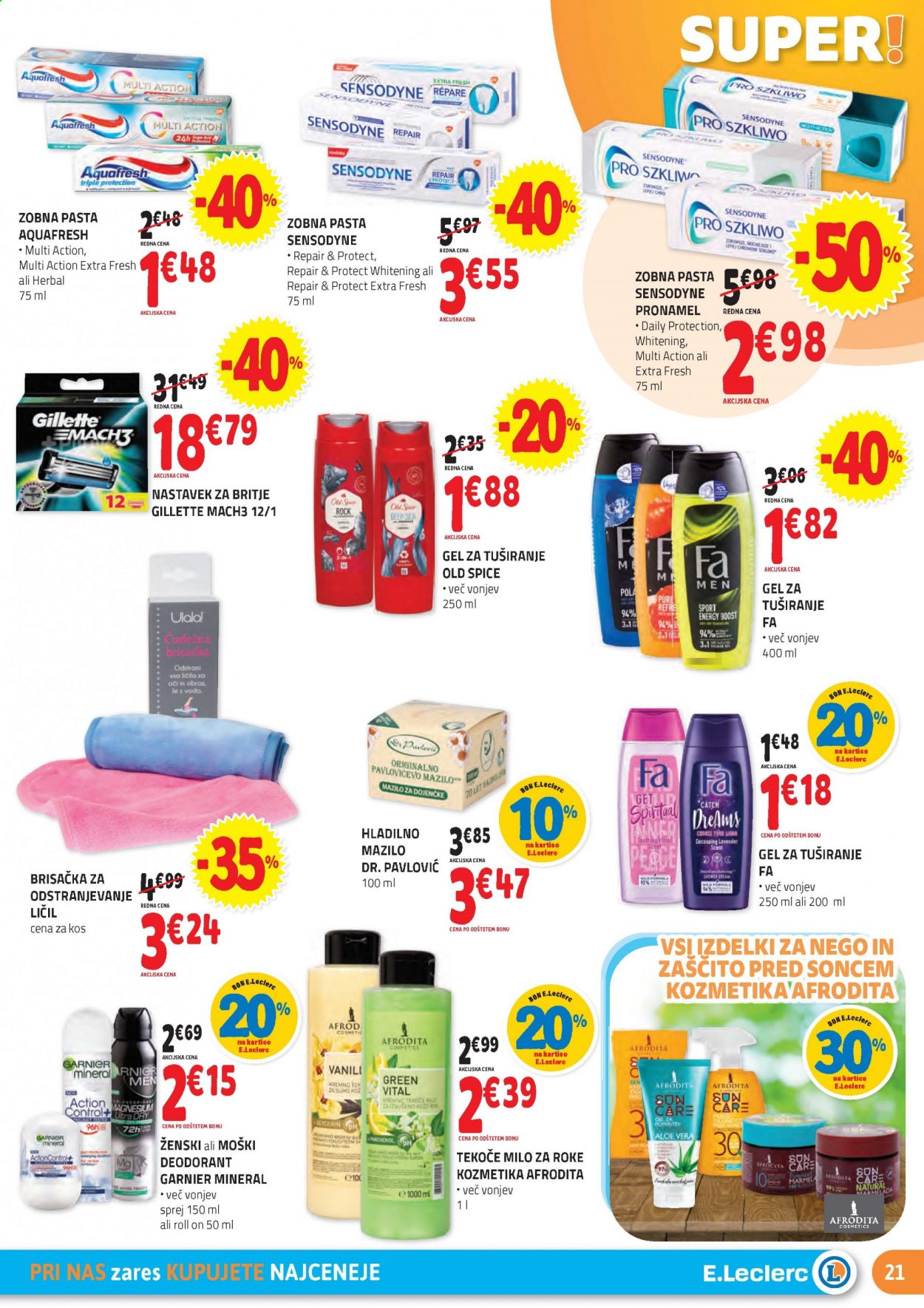 E.Leclerc katalog - 11.8.2021 - 21.8.2021. Stran 21
