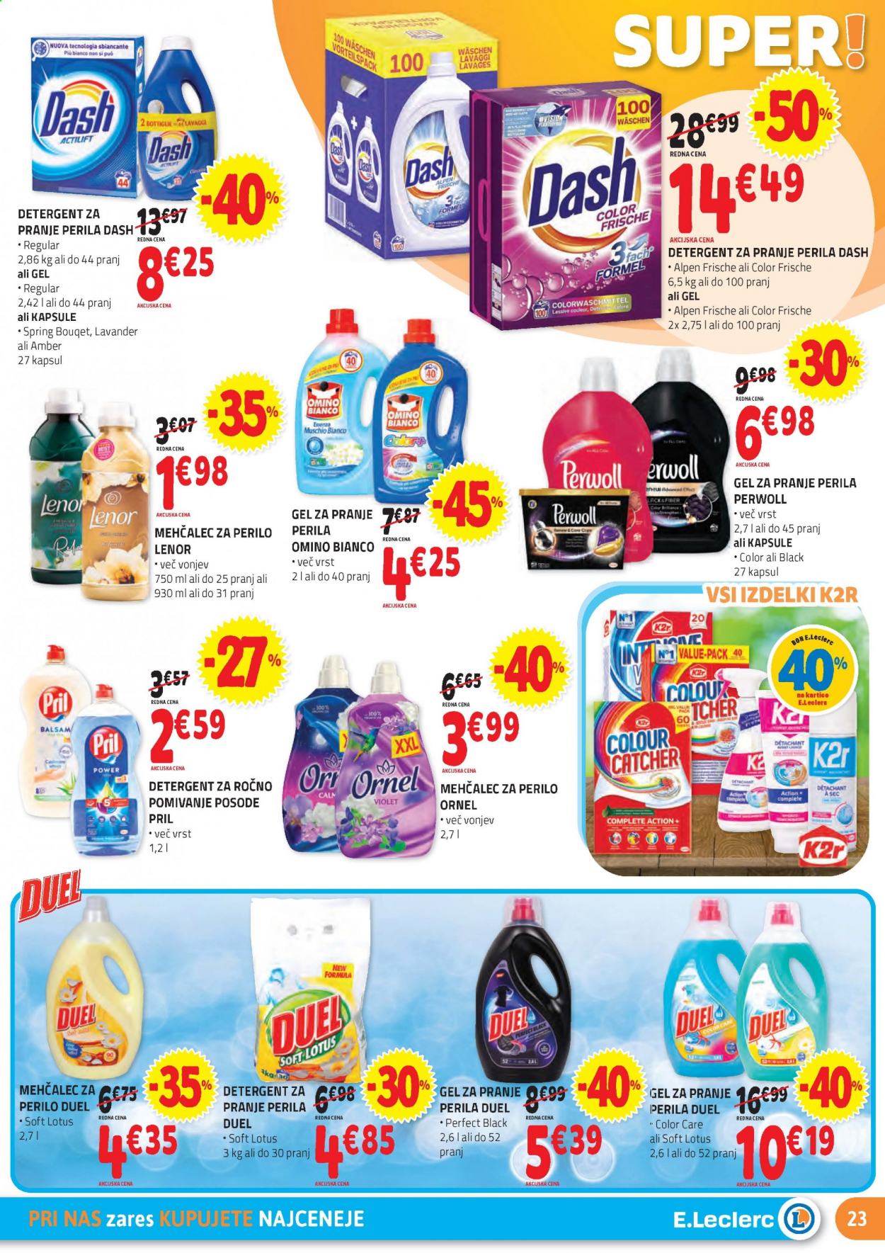 E.Leclerc katalog - 11.8.2021 - 21.8.2021. Stran 23