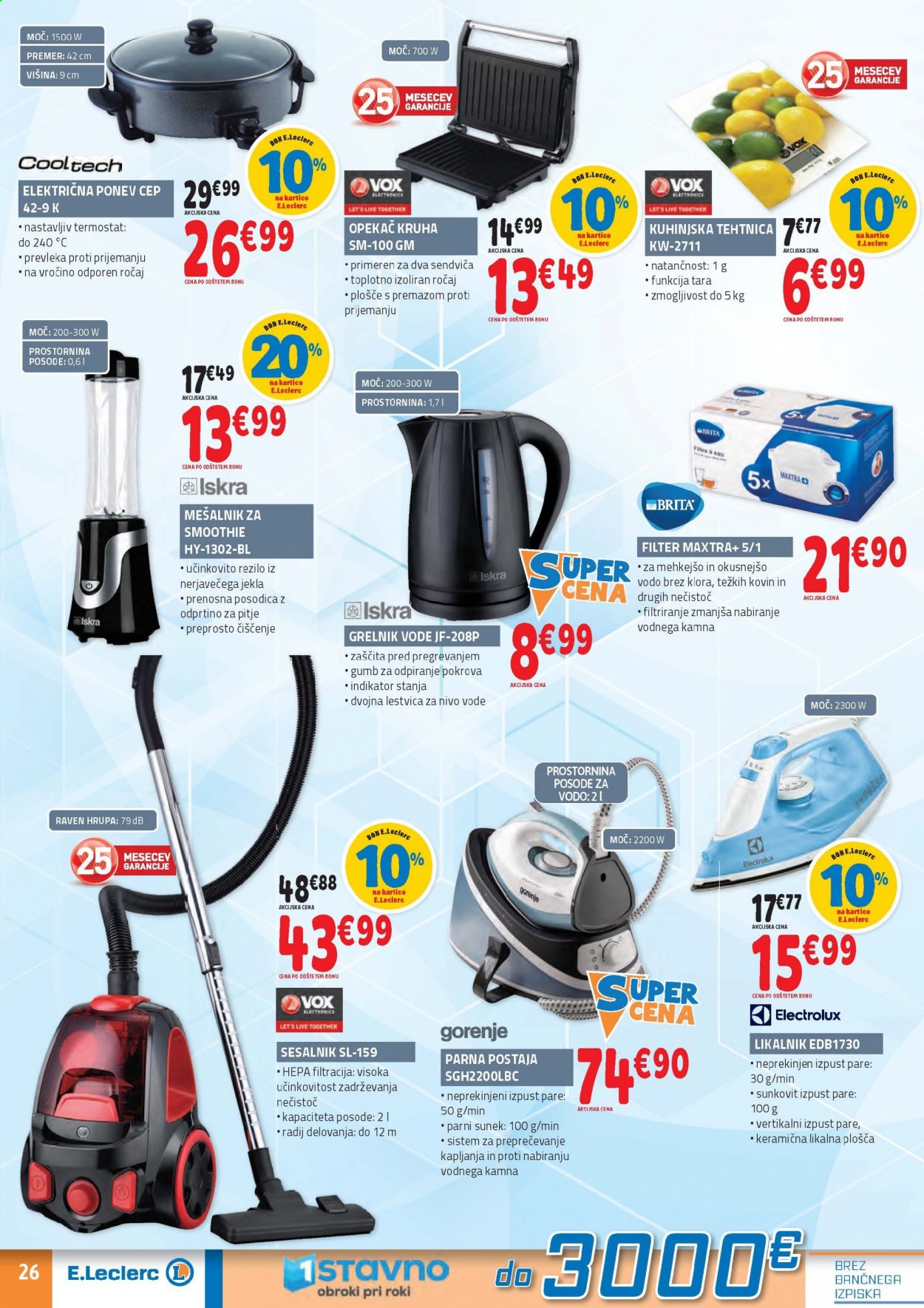 E.Leclerc katalog - 11.8.2021 - 21.8.2021. Stran 26