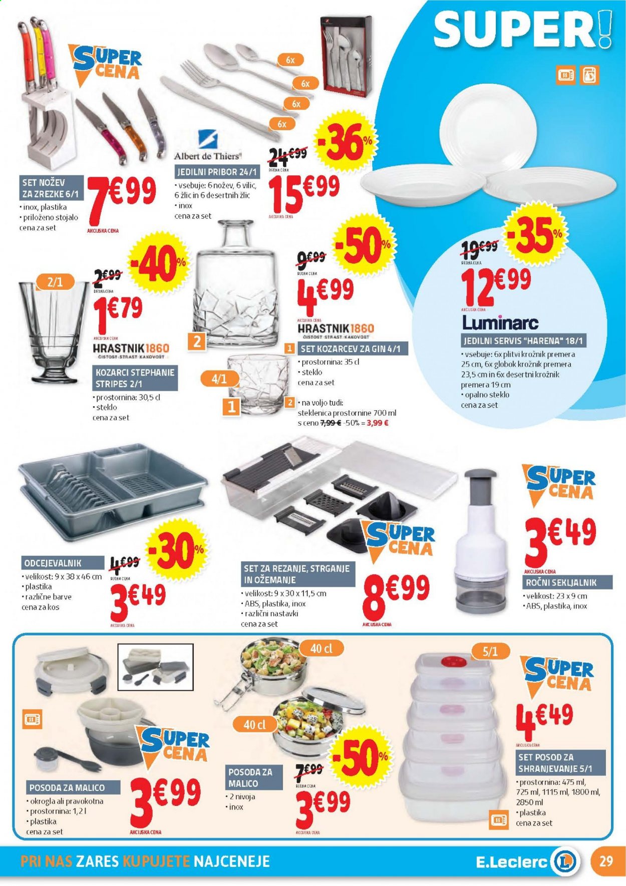 E.Leclerc katalog - 11.8.2021 - 21.8.2021. Stran 29