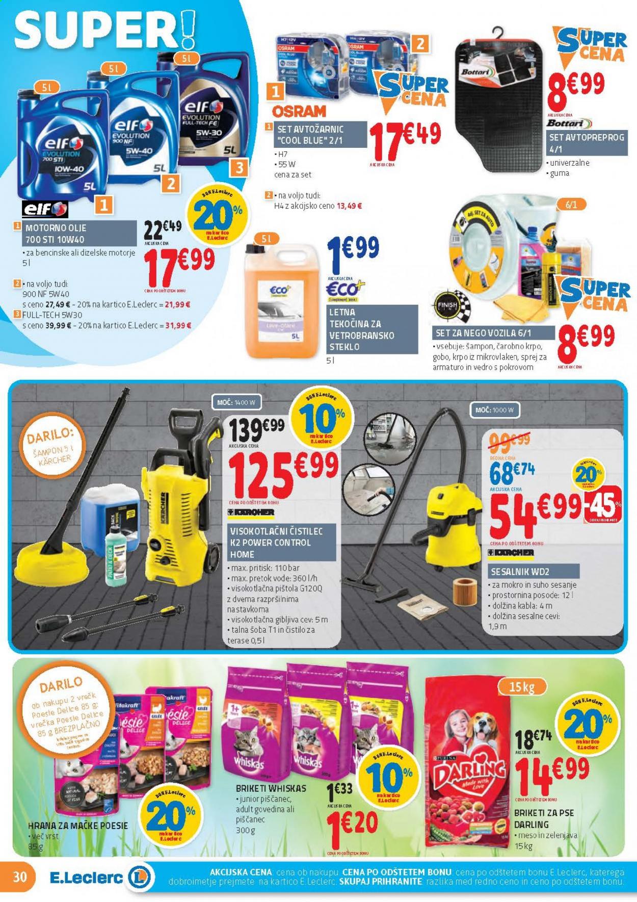 E.Leclerc katalog - 11.8.2021 - 21.8.2021. Stran 30