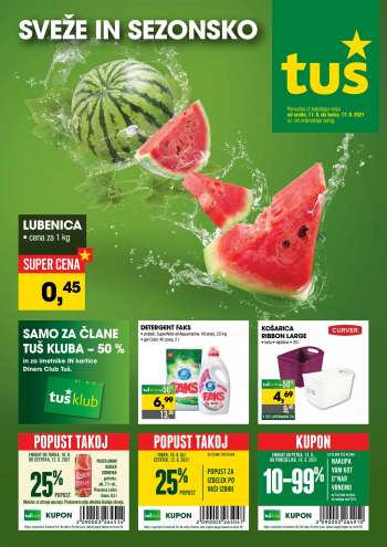 Tuš katalog - 11.08.2021 - 17.08.2021.