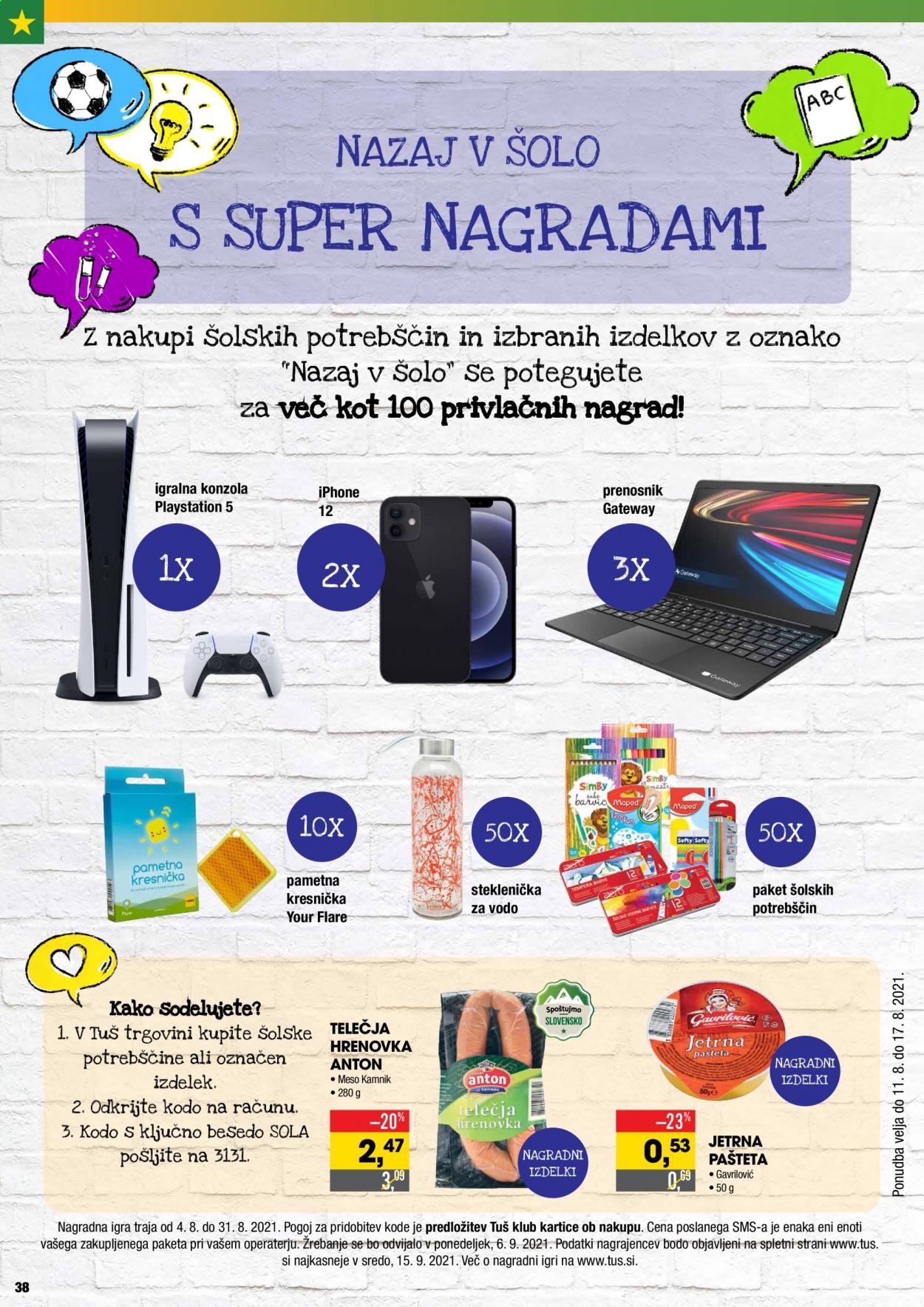 Tuš katalog - 11.8.2021 - 17.8.2021. Stran 38