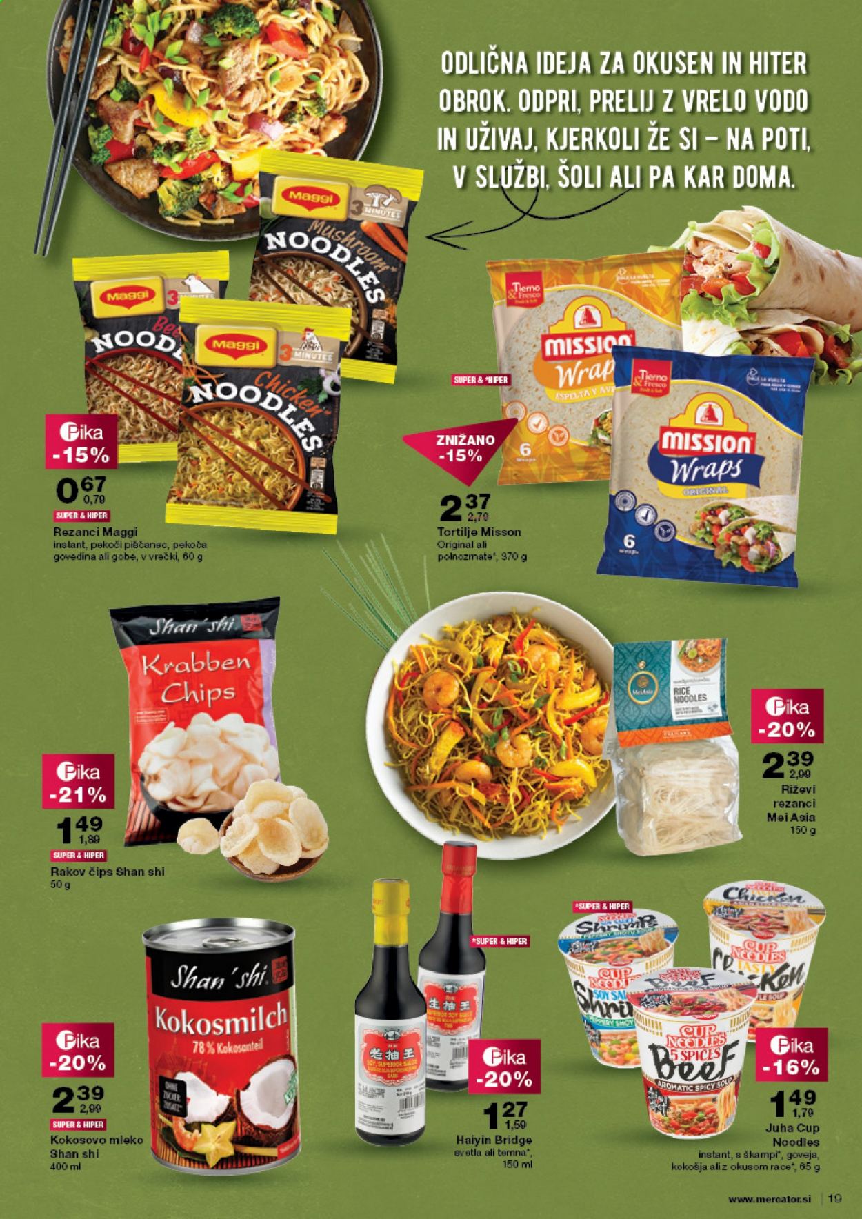Mercator katalog - 12.8.2021 - 18.8.2021. Stran 19