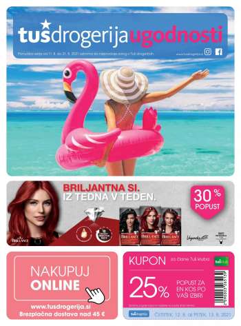Tuš Drogeria katalog - 11.08.2021 - 24.08.2021.