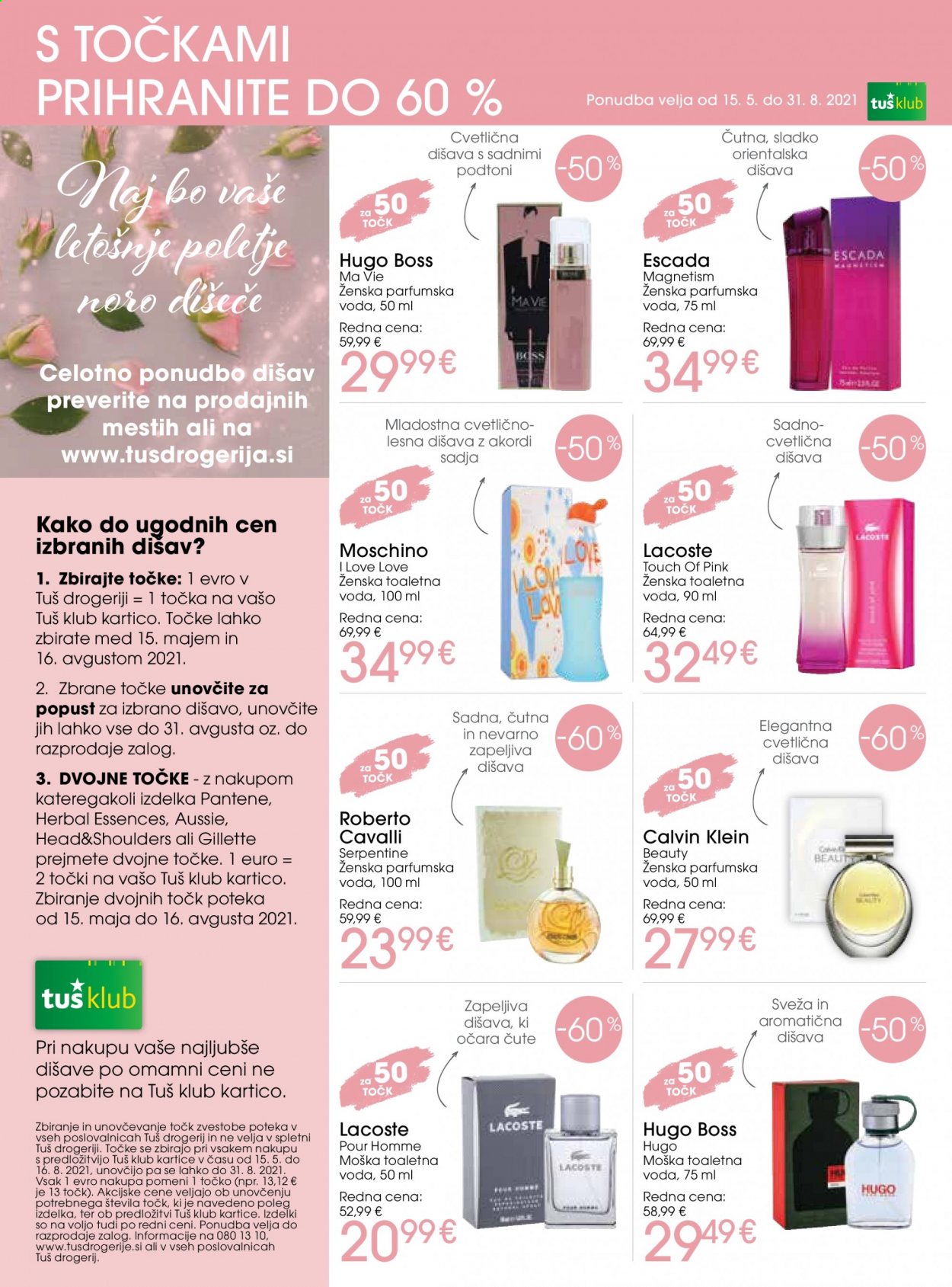 Tuš Drogeria katalog - 11.8.2021 - 21.8.2021. Stran 9
