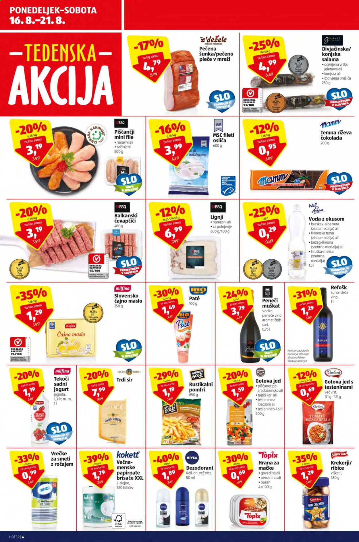 Hofer katalog - 13.8.2021 - 21.8.2021. Stran 4