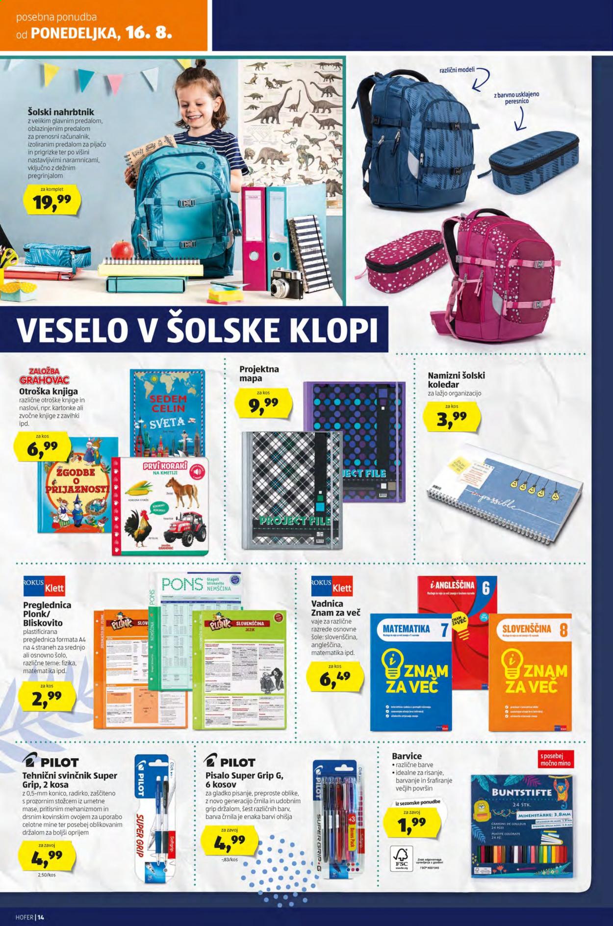 Hofer katalog - 13.8.2021 - 21.8.2021. Stran 14
