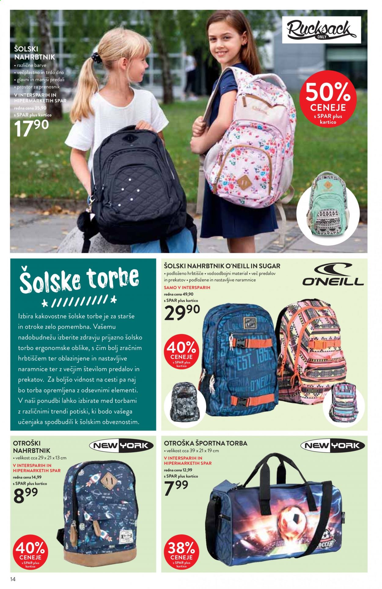 SPAR katalog - 18.8.2021 - 31.8.2021. Stran 14