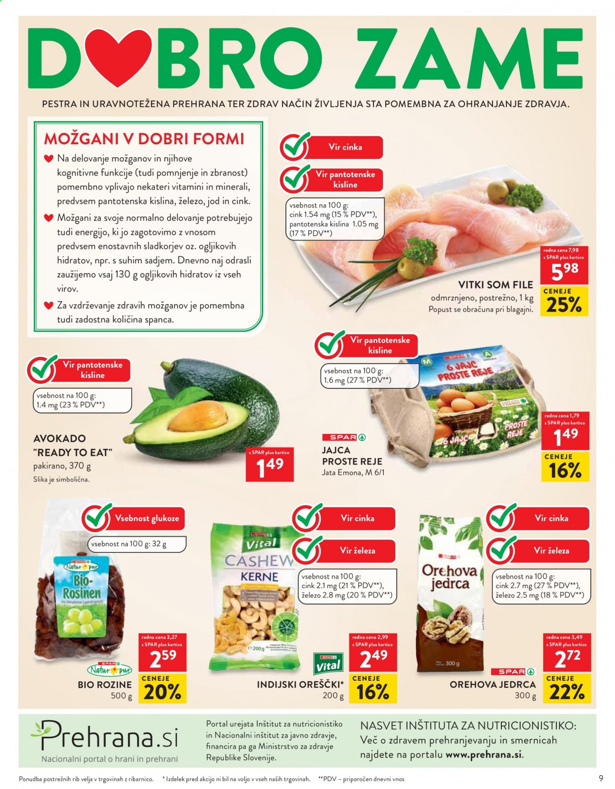 SPAR katalog - 18.8.2021 - 24.8.2021. Stran 9