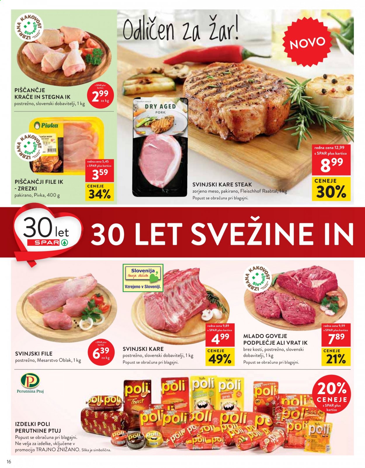 SPAR katalog - 18.8.2021 - 24.8.2021. Stran 16