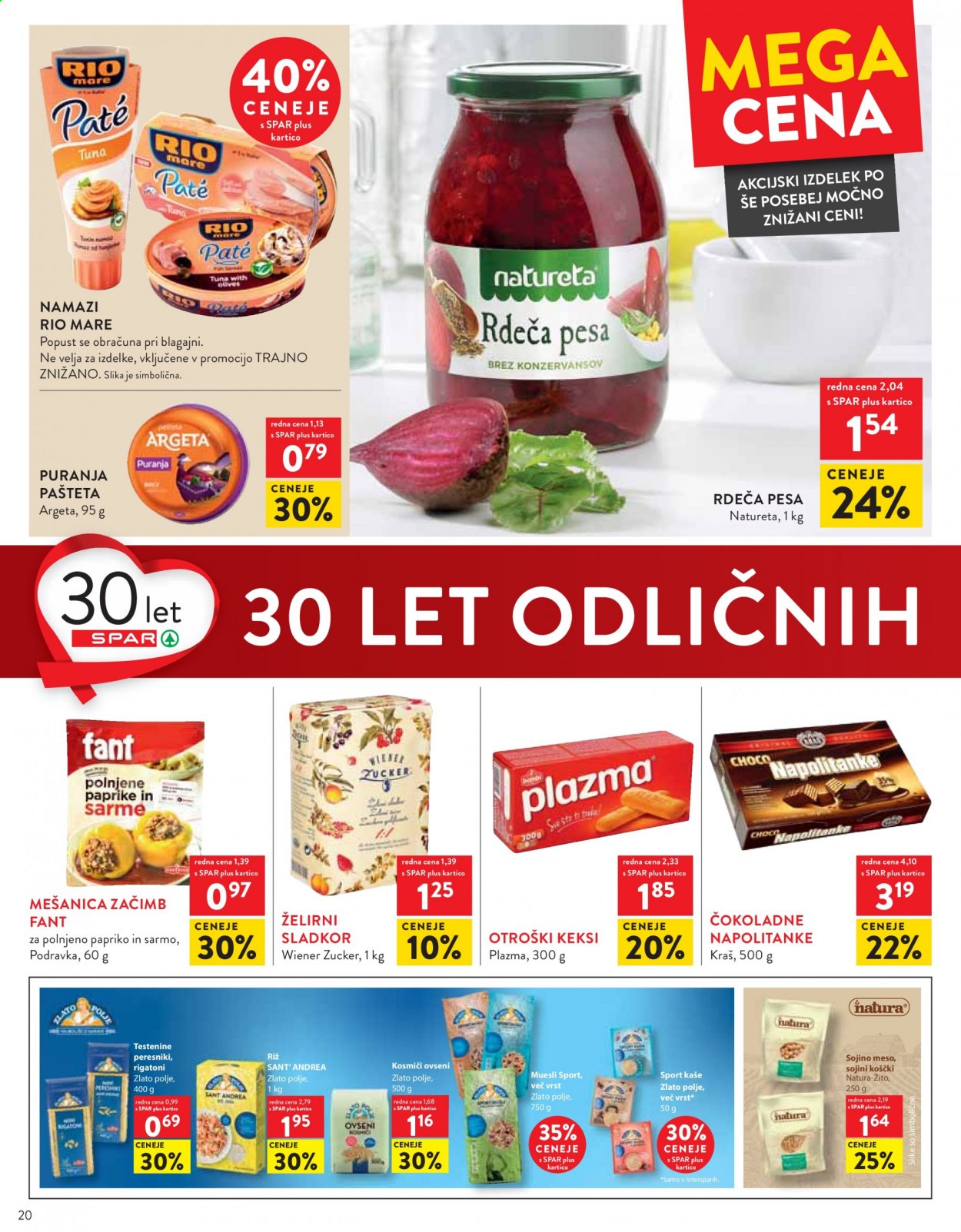 SPAR katalog - 18.8.2021 - 24.8.2021. Stran 20