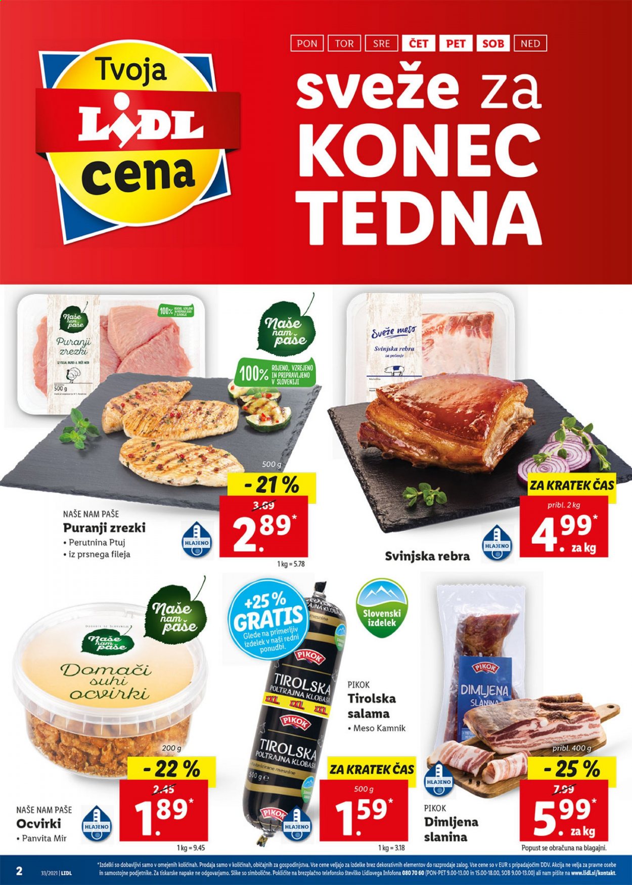 Lidl katalog - 19.8.2021 - 29.8.2021. Stran 2