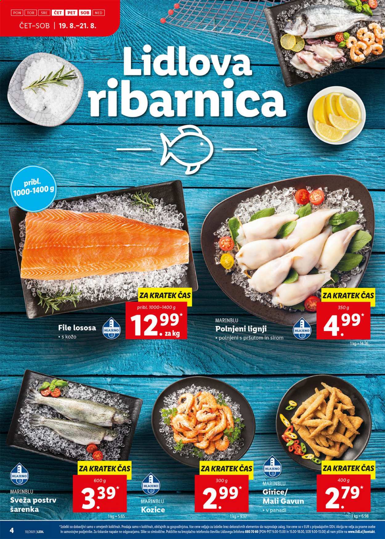 Lidl katalog - 19.8.2021 - 29.8.2021. Stran 4