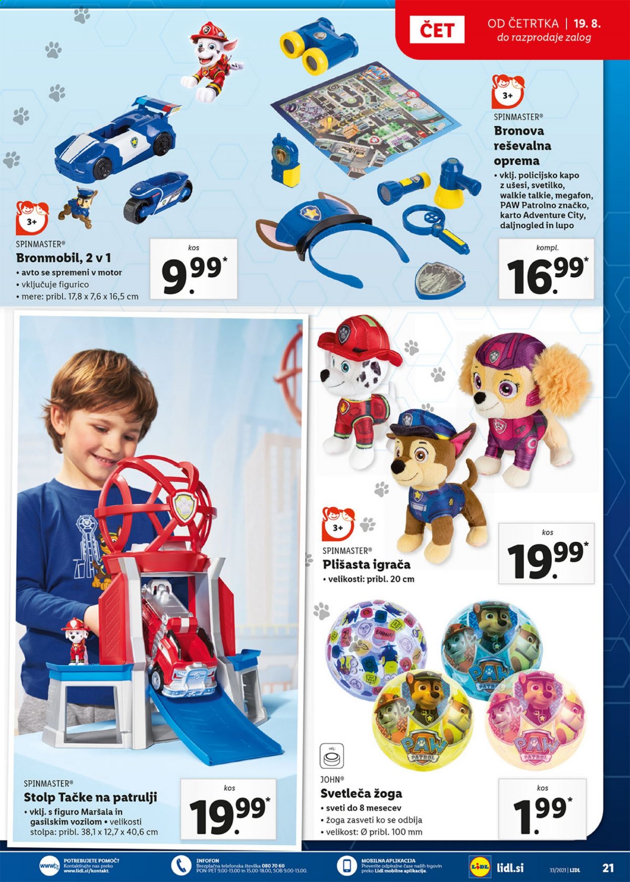 Lidl katalog - 19.8.2021 - 29.8.2021. Stran 21