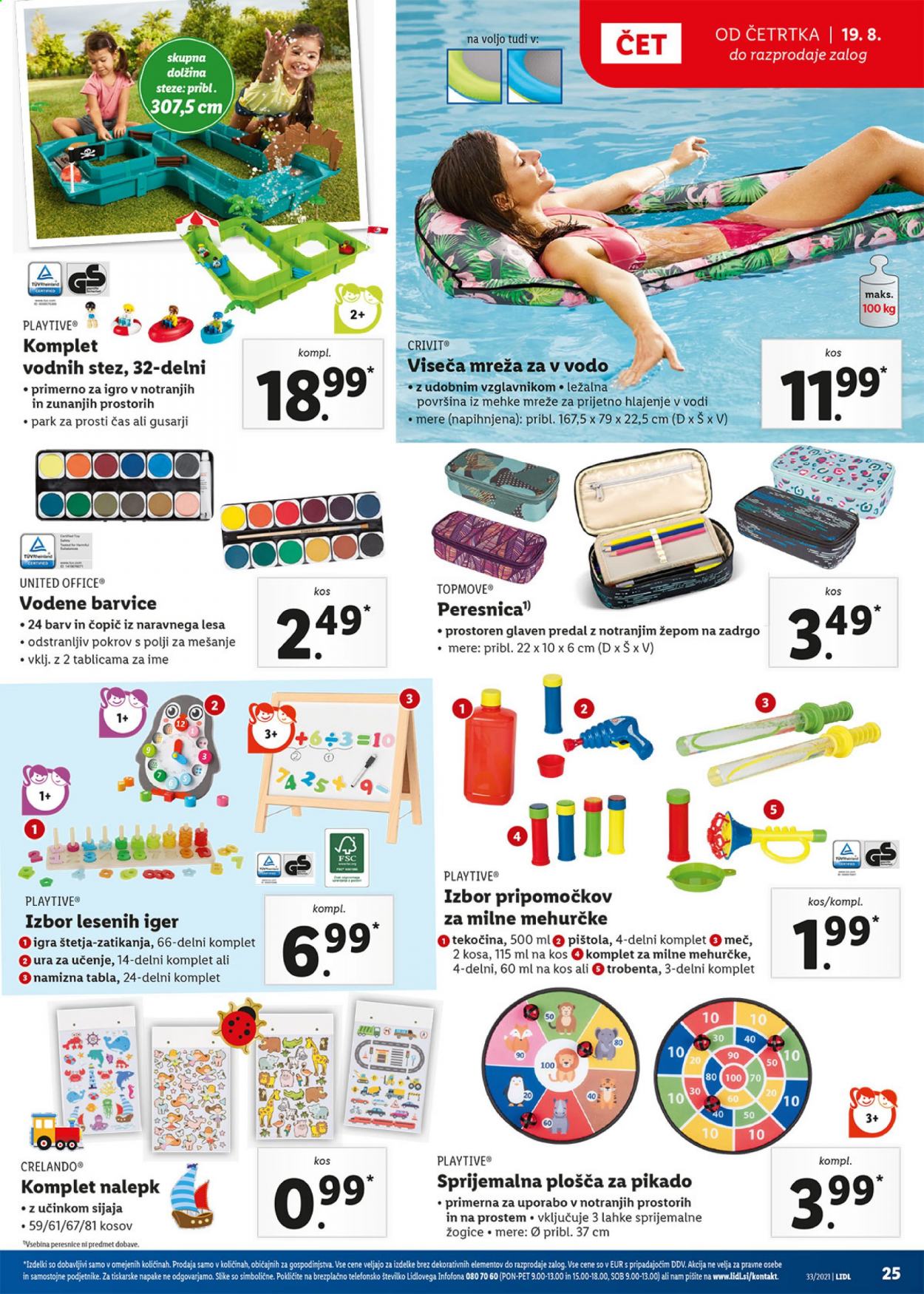 Lidl katalog - 19.8.2021 - 29.8.2021. Stran 25