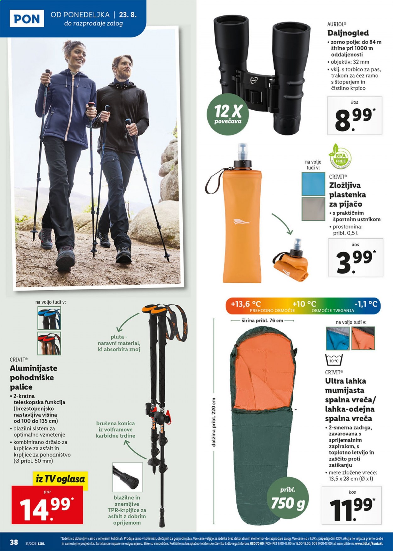 Lidl katalog - 19.8.2021 - 29.8.2021. Stran 38