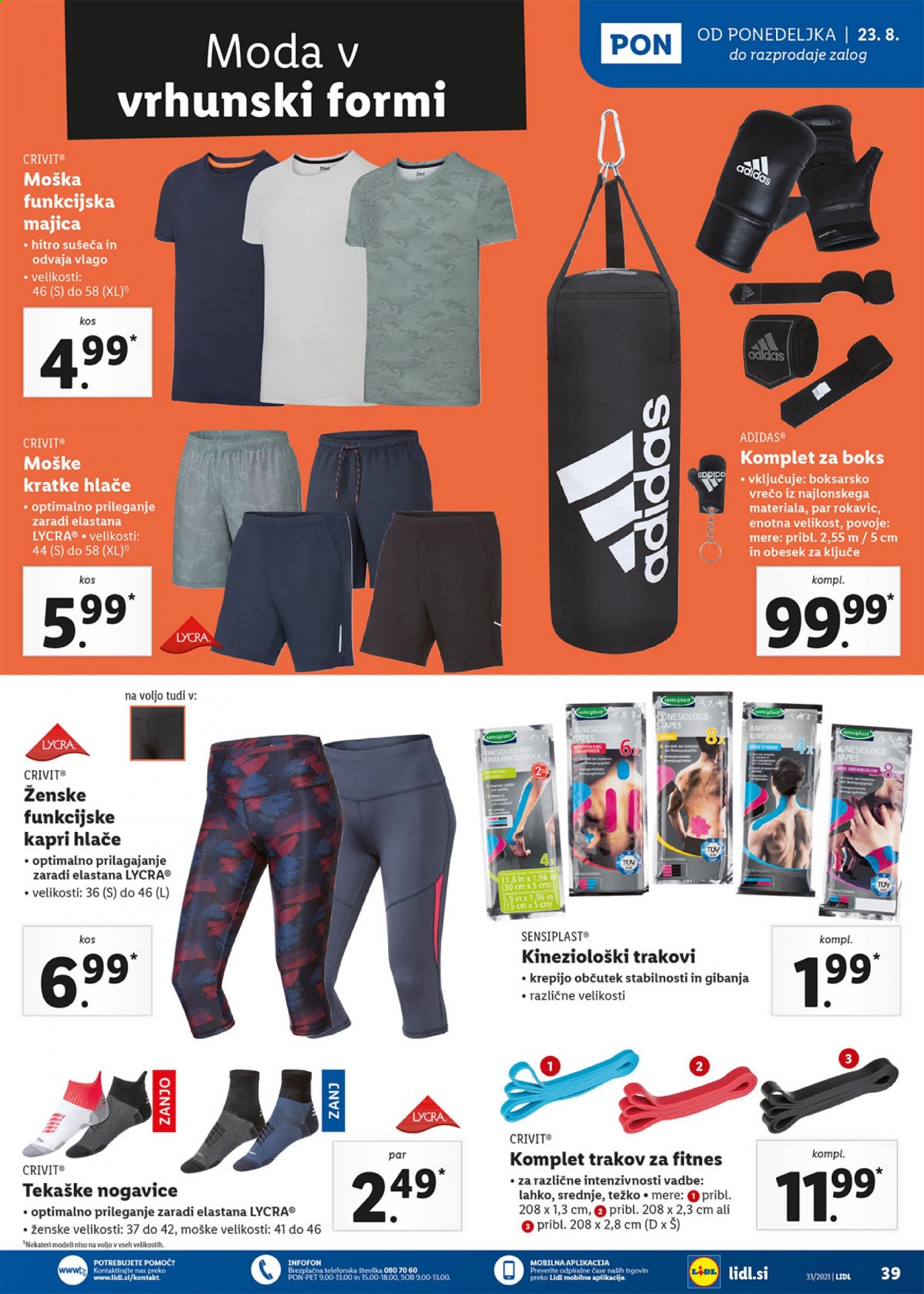 Lidl katalog - 19.8.2021 - 29.8.2021. Stran 39