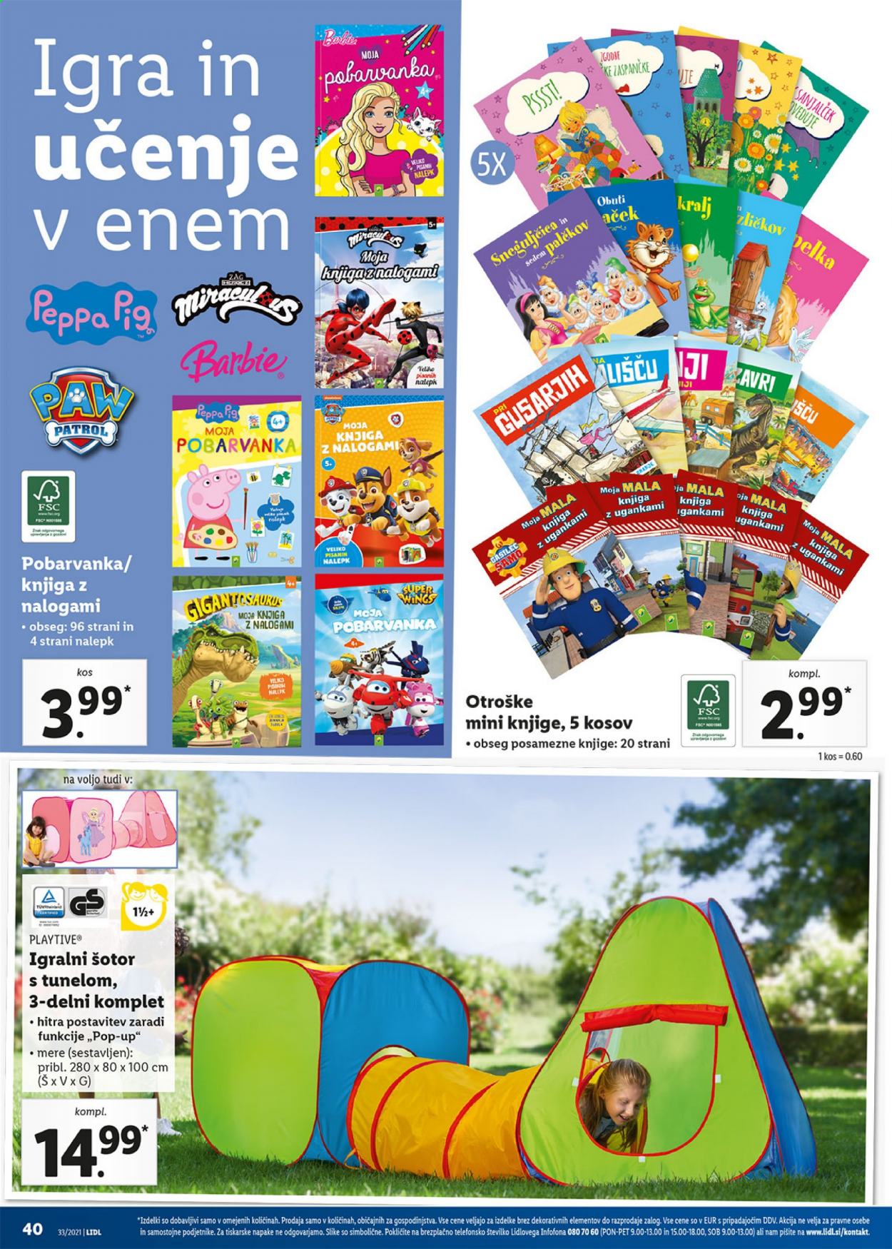 Lidl katalog - 19.8.2021 - 29.8.2021. Stran 40