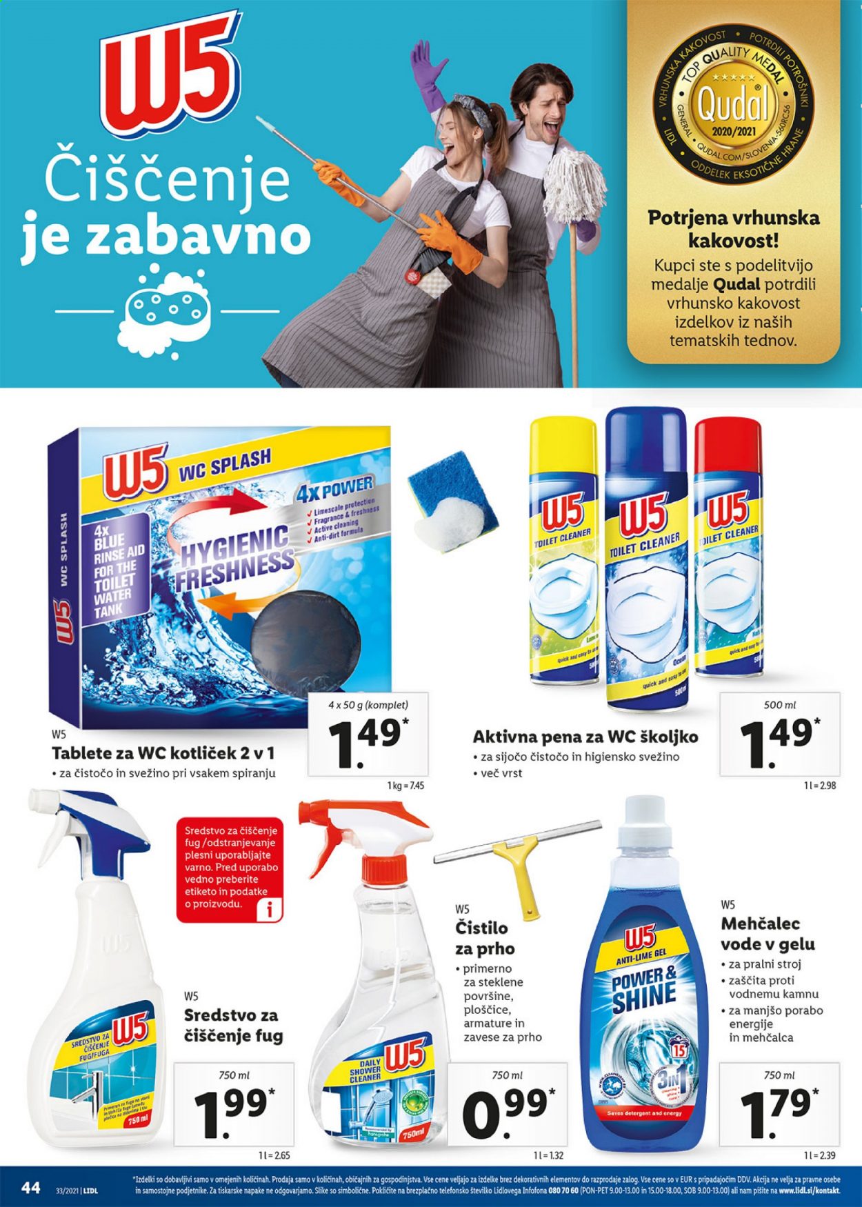 Lidl katalog - 19.8.2021 - 29.8.2021. Stran 44