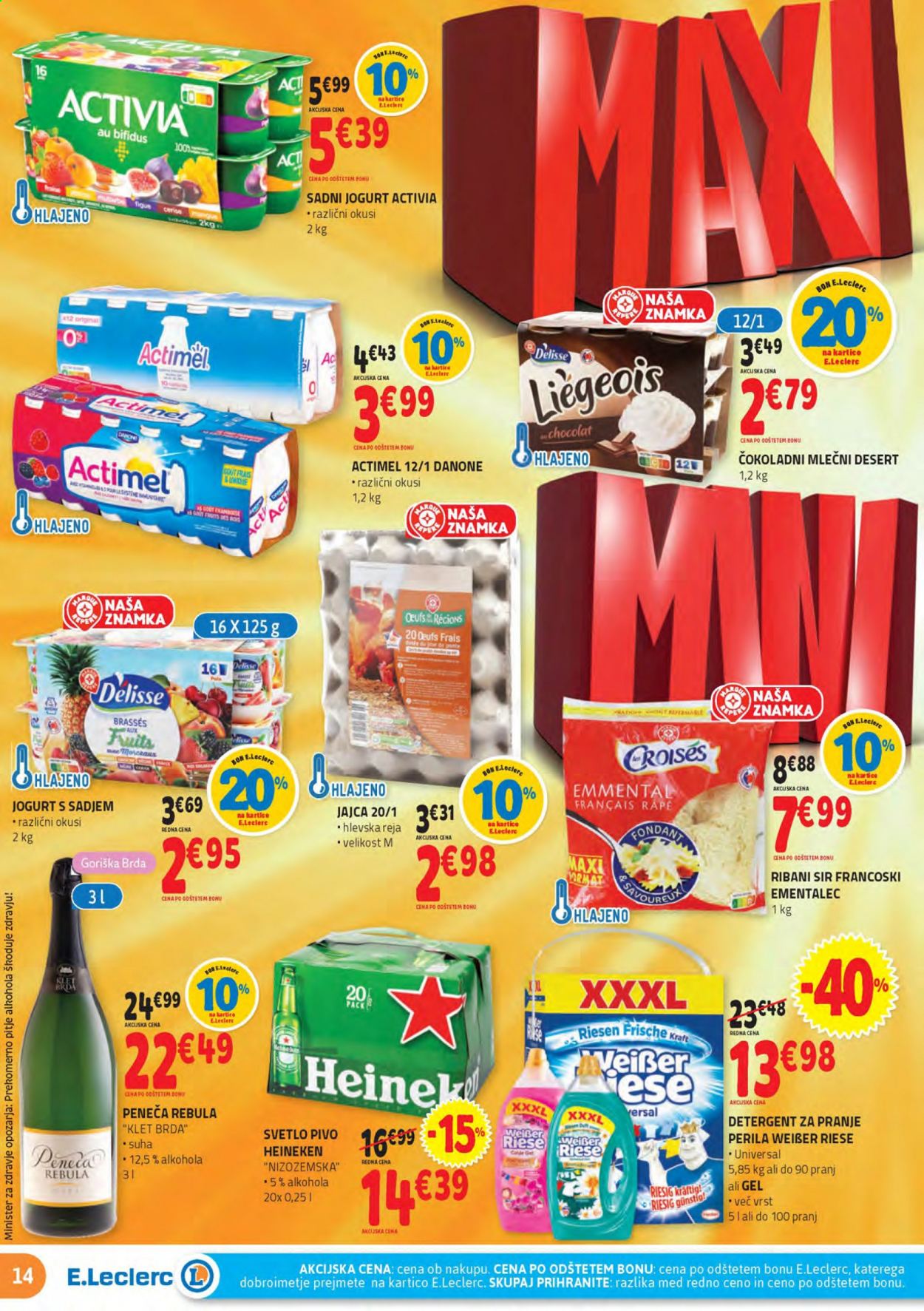 E.Leclerc katalog - 18.8.2021 - 28.8.2021. Stran 14