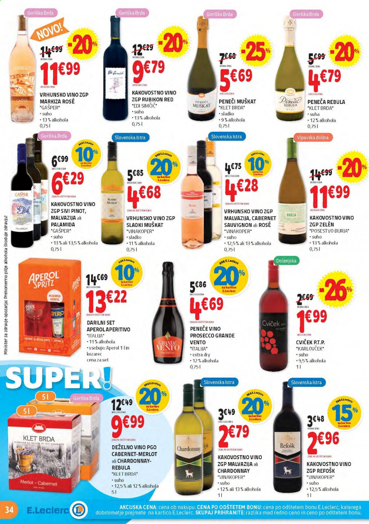 E.Leclerc katalog - 18.8.2021 - 28.8.2021. Stran 34