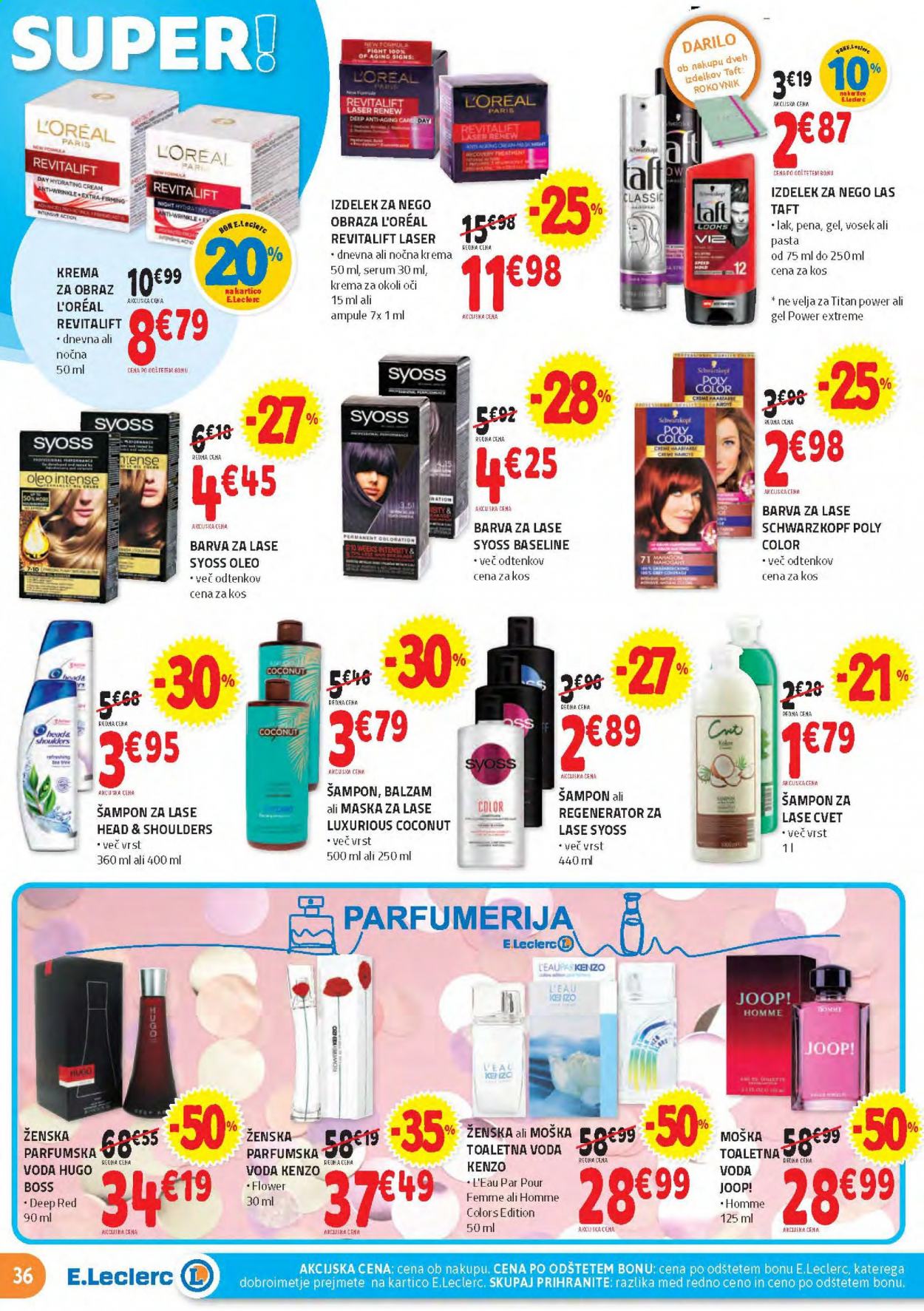 E.Leclerc katalog - 18.8.2021 - 28.8.2021. Stran 36
