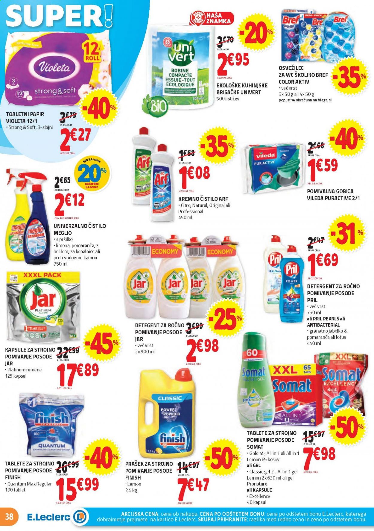 E.Leclerc katalog - 18.8.2021 - 28.8.2021. Stran 38