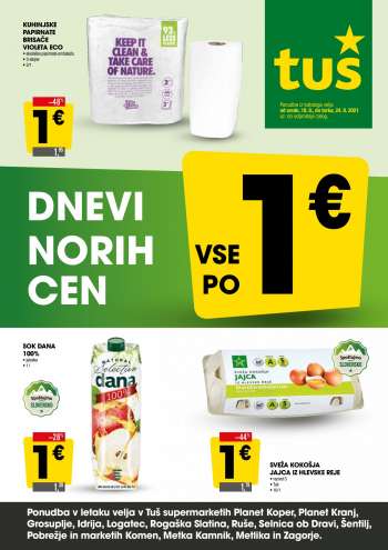 Tuš katalog - 18.08.2021 - 24.08.2021.