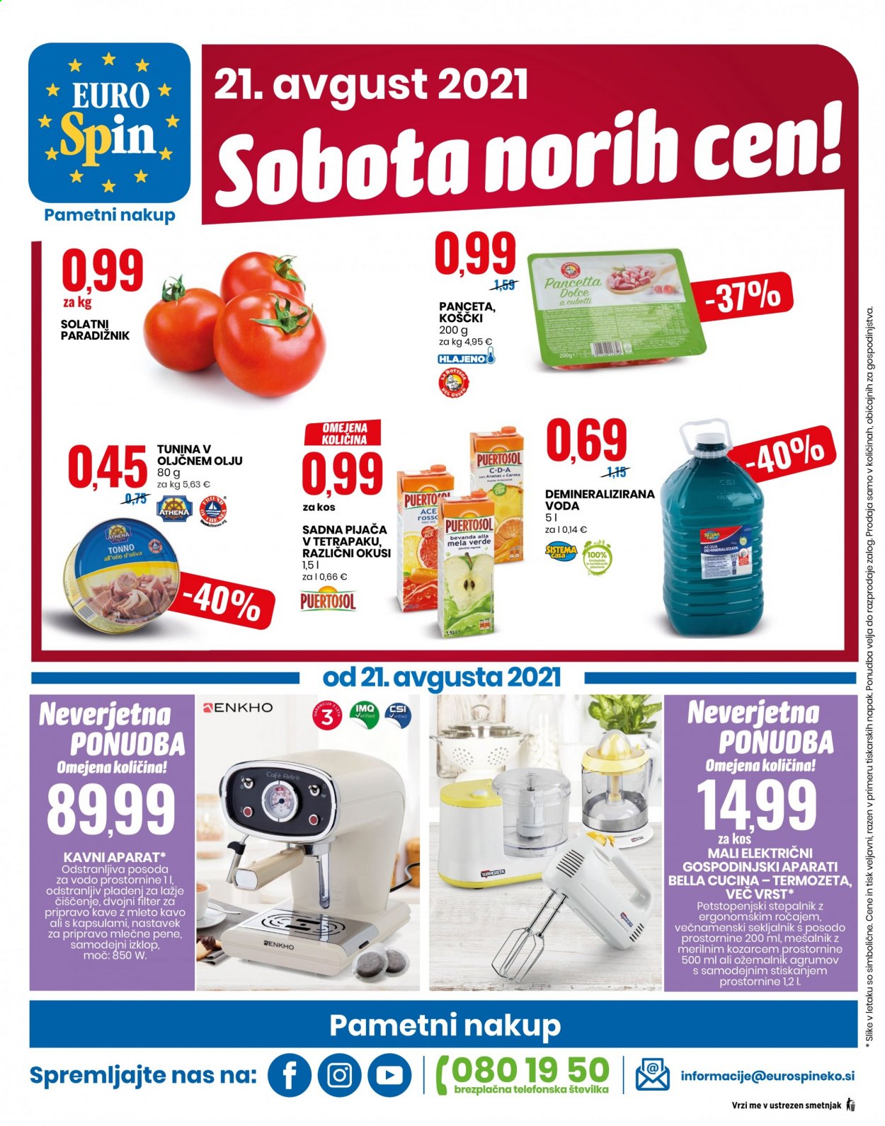EuroSpin katalog - 19.8.2021 - 25.8.2021. Stran 12