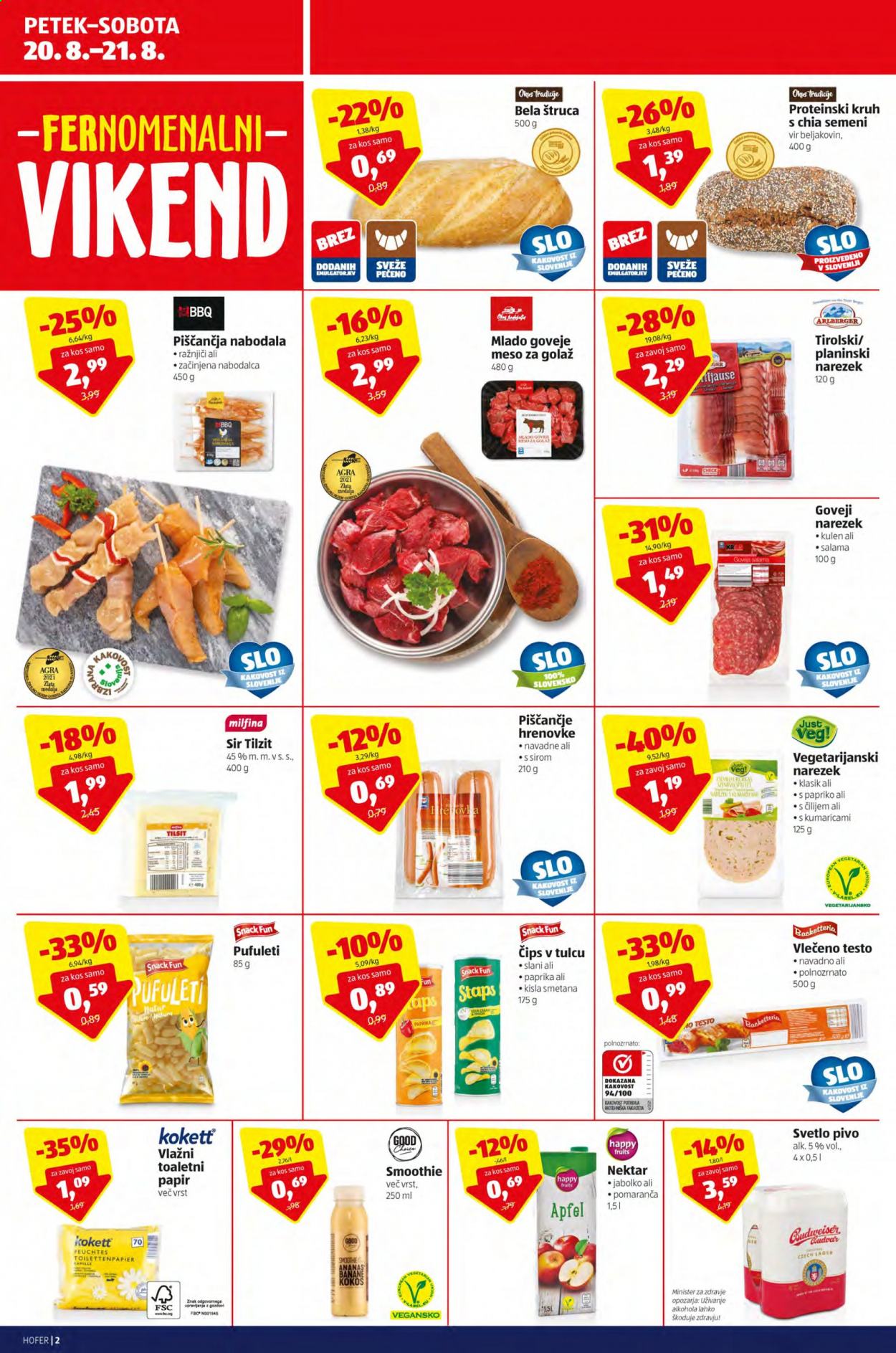 Hofer katalog - 19.8.2021 - 28.8.2021. Stran 2