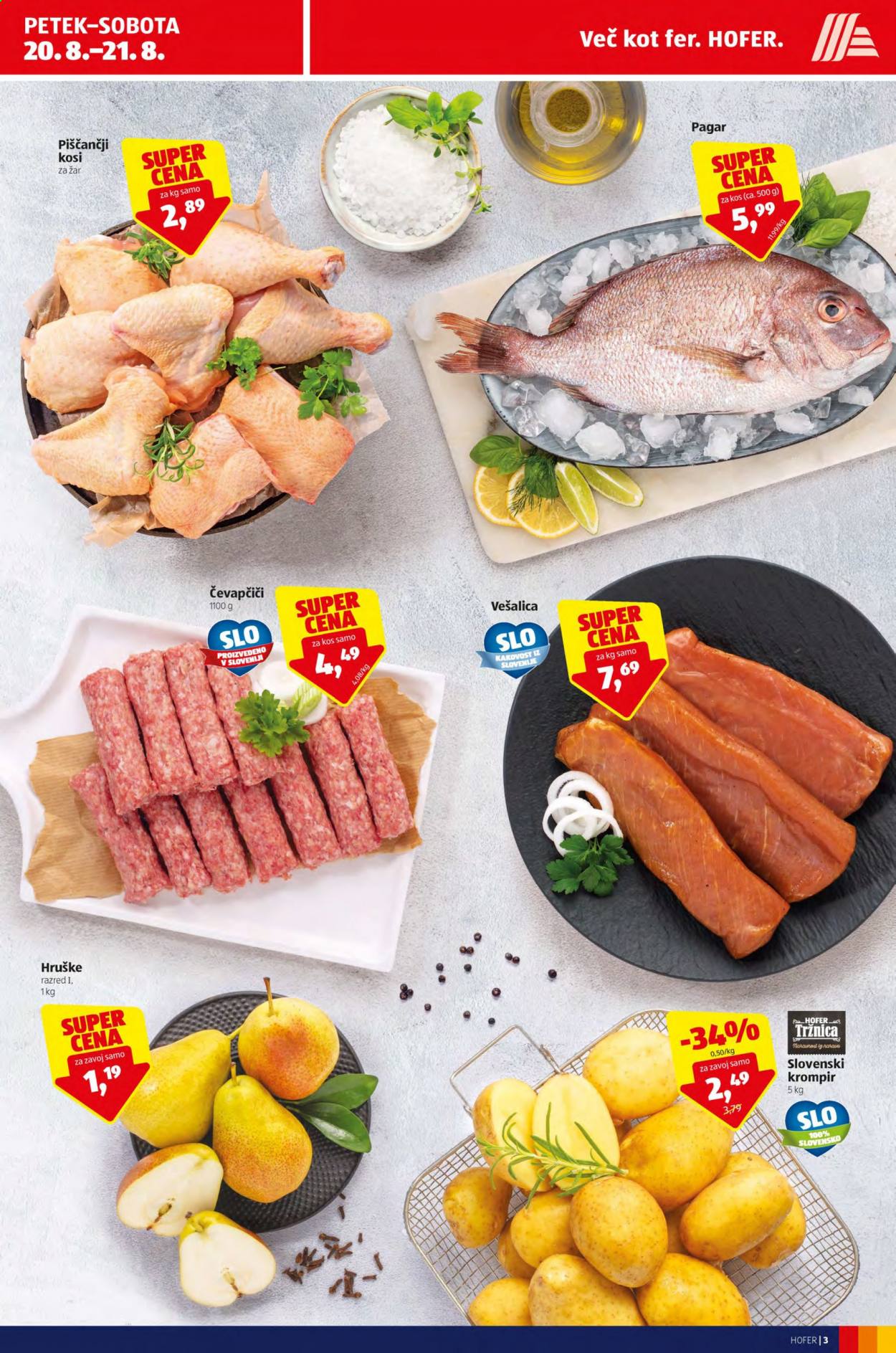 Hofer katalog - 19.8.2021 - 28.8.2021. Stran 3