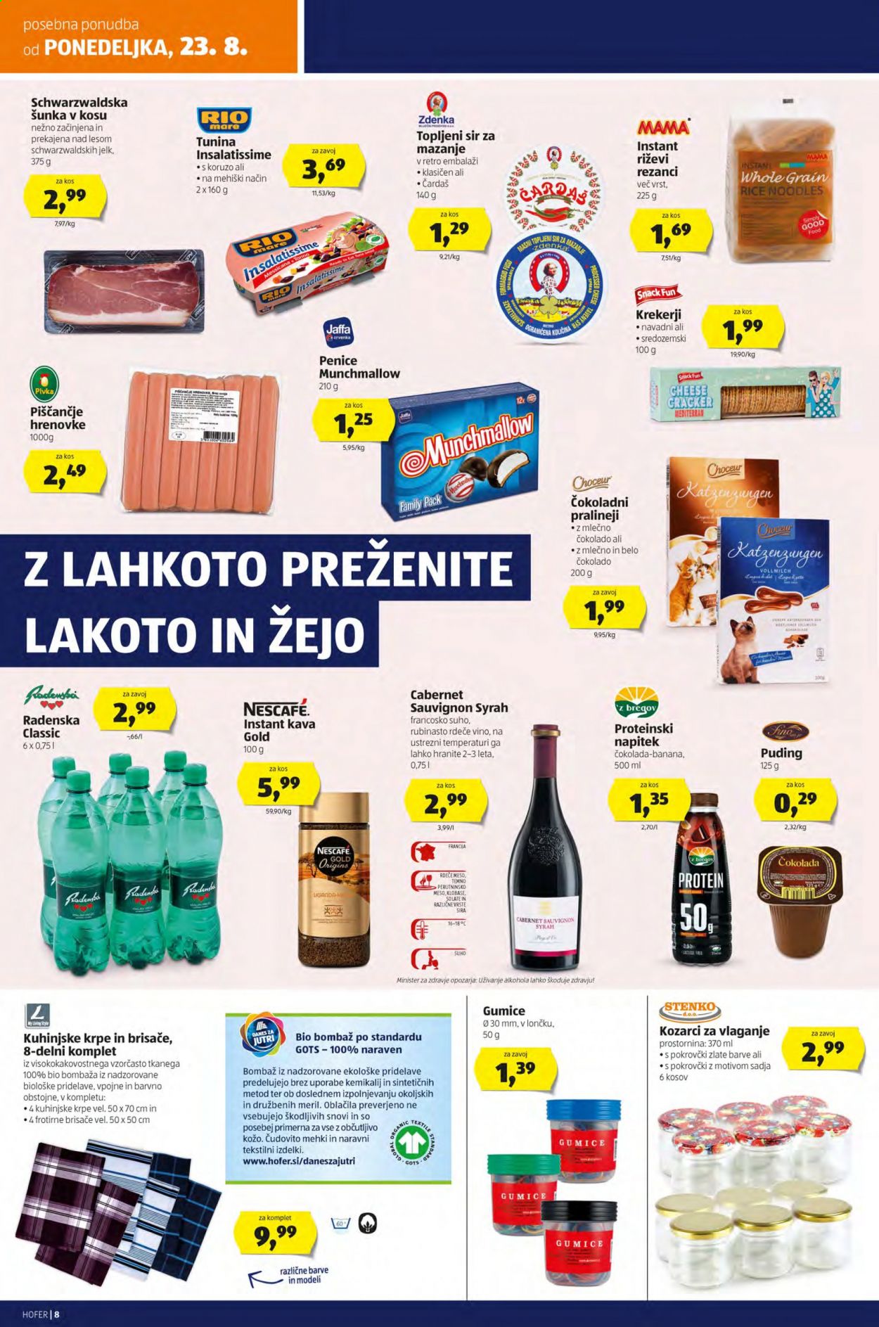 Hofer katalog - 19.8.2021 - 28.8.2021. Stran 8