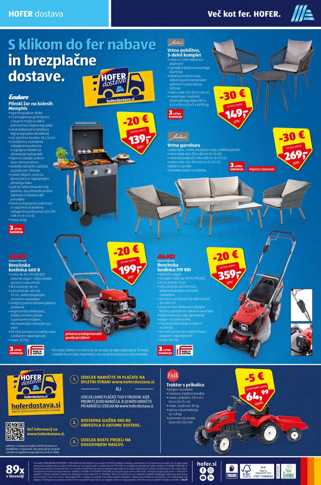 Hofer katalog - 19.8.2021 - 28.8.2021. Stran 20