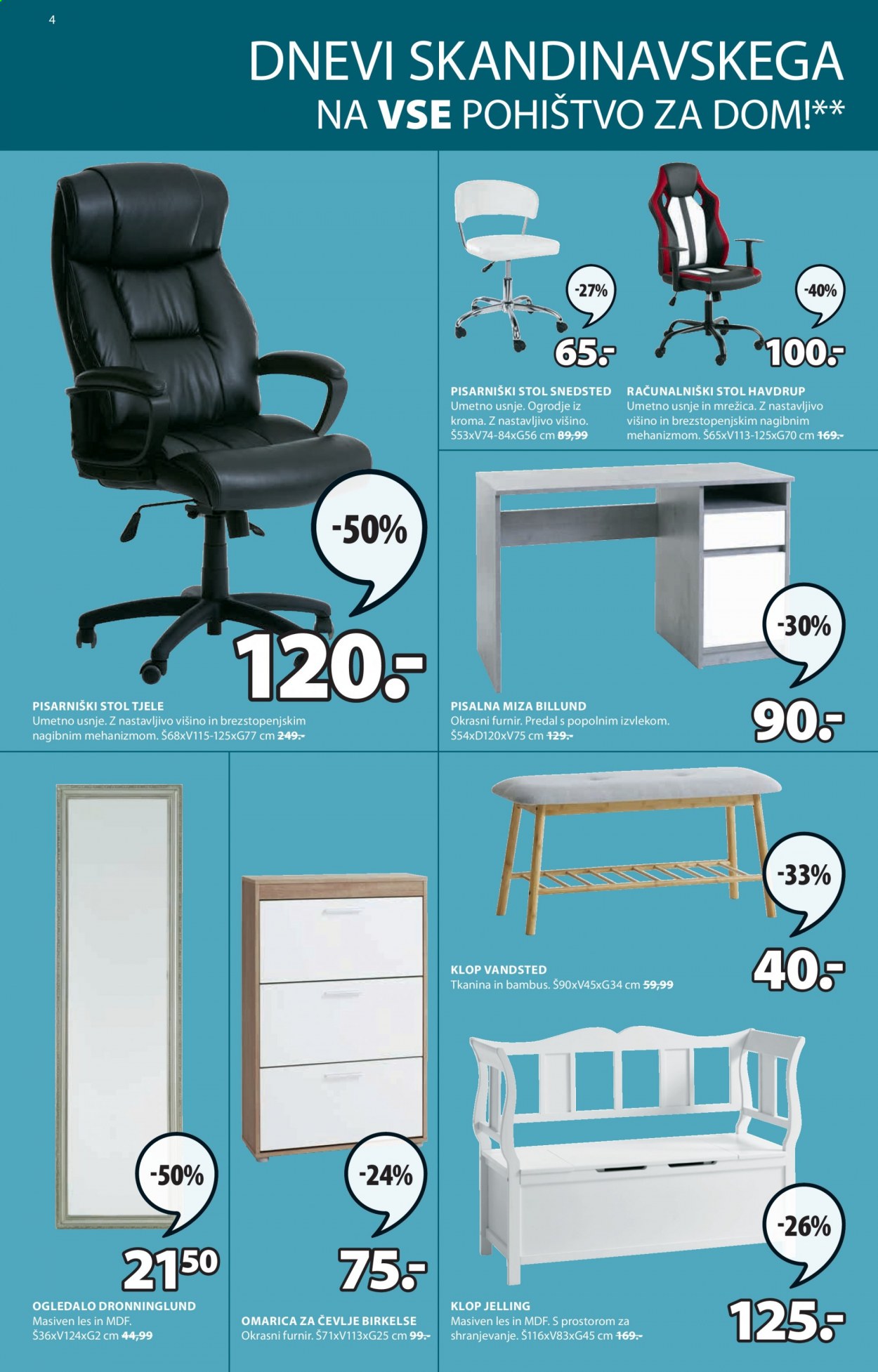 JYSK katalog - 19.8.2021 - 1.9.2021. Stran 4