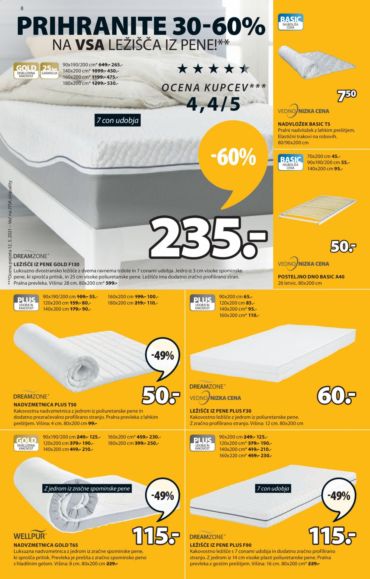 JYSK katalog - 19.8.2021 - 1.9.2021. Stran 8